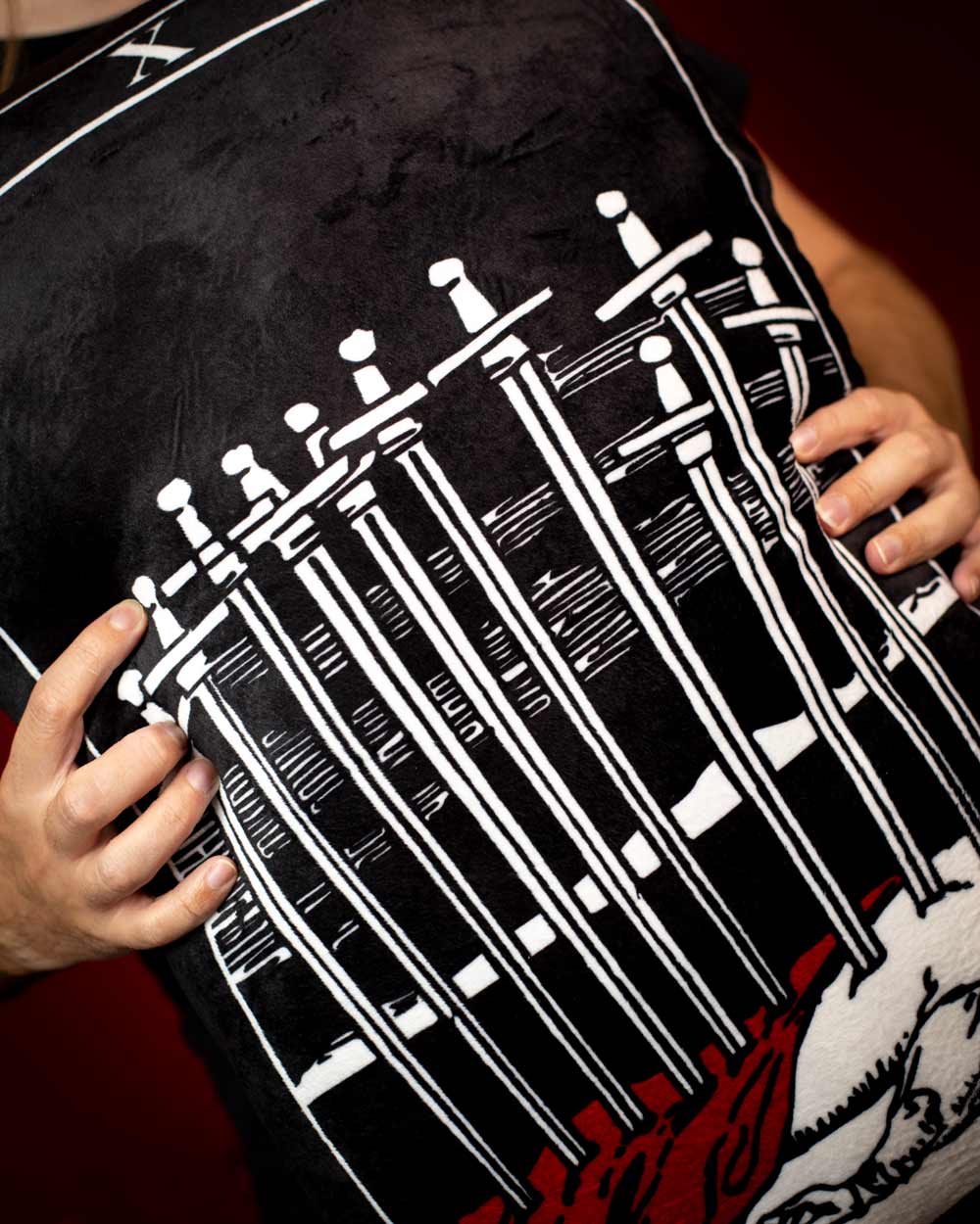 10 Of Swords Cushion - Image 3