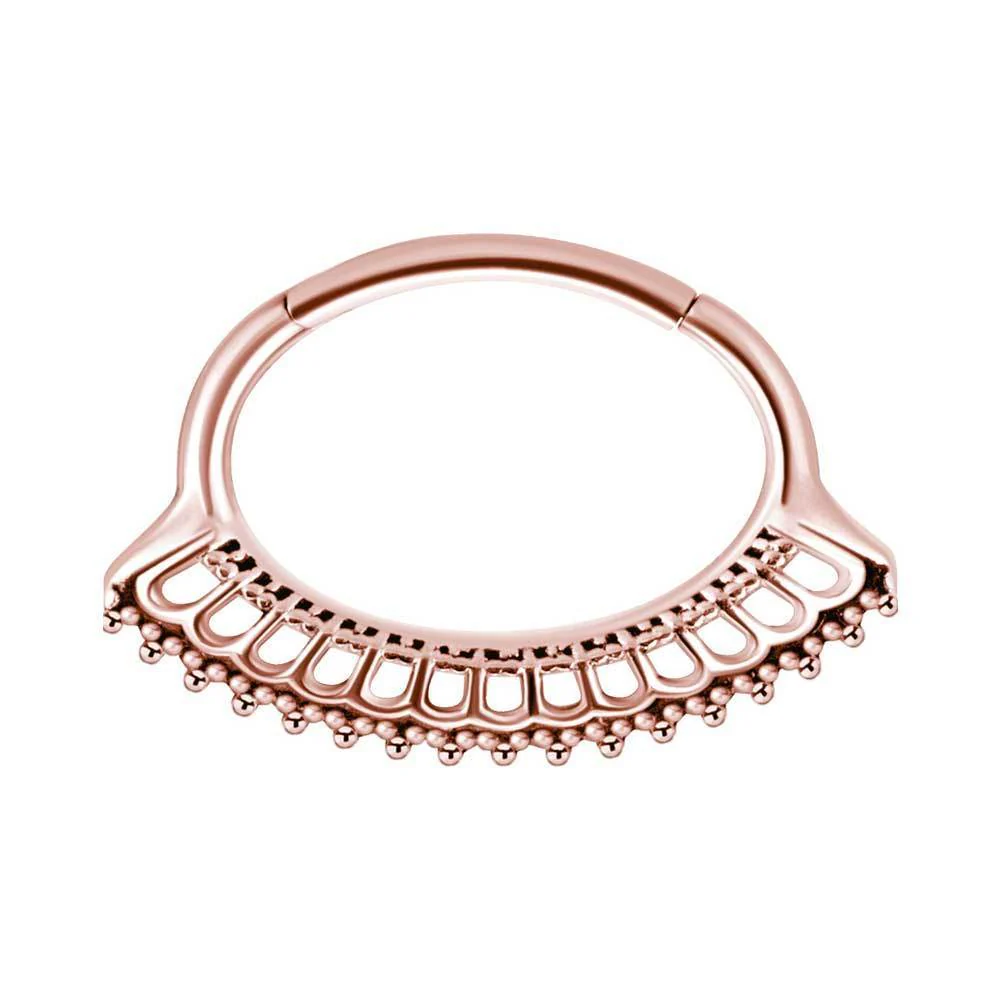 16 Gauge | 6mm Arches Of Destiny Septum Clicker - Image 5