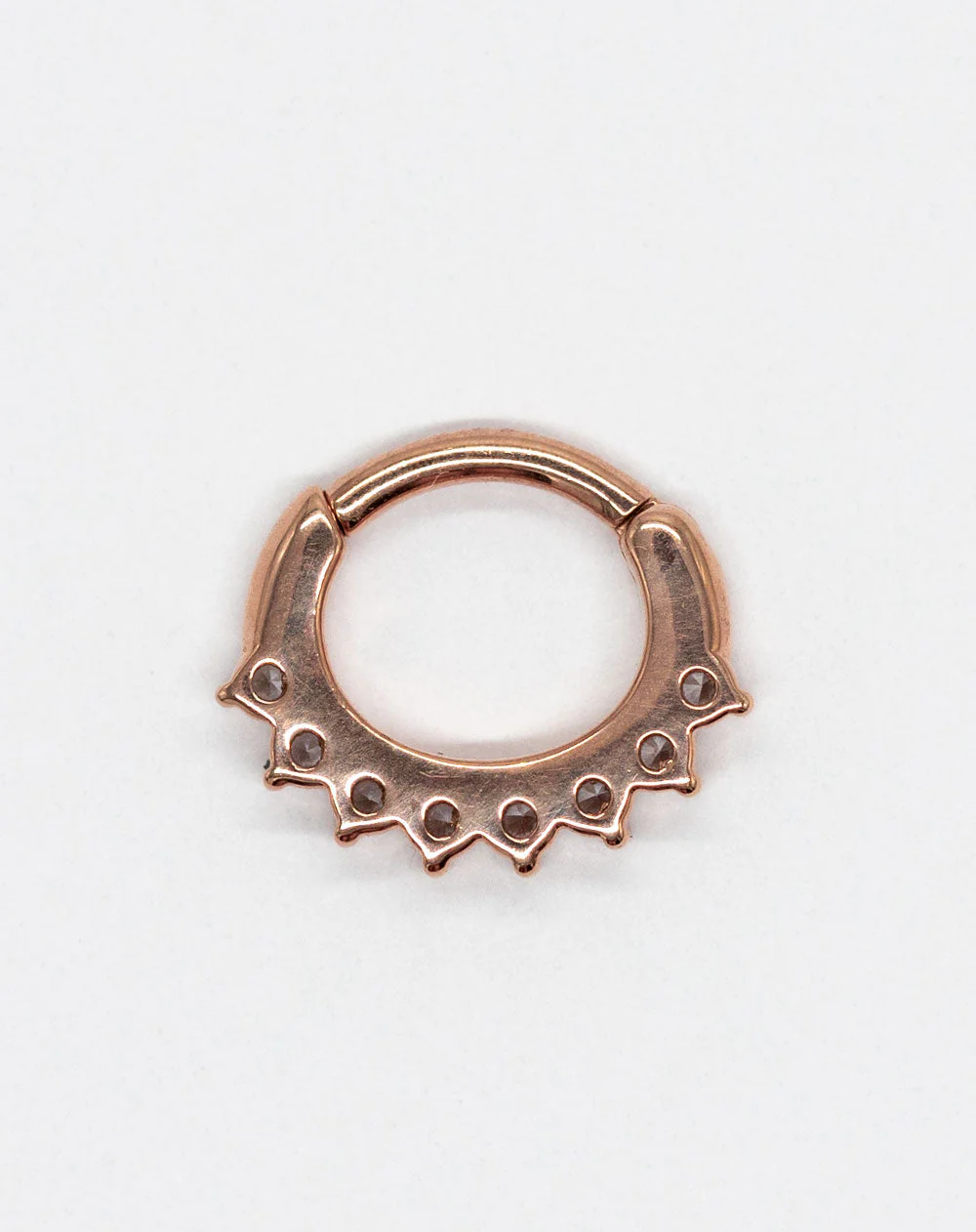 16 Gauge | 6mm Gold And Sassy Septum Clicker - Image 3
