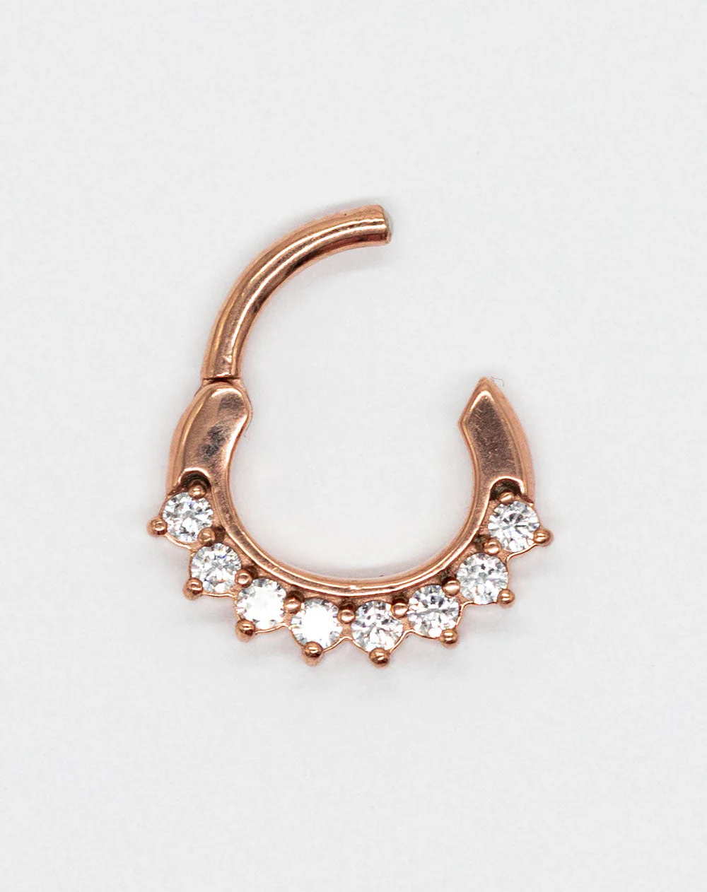 16 Gauge | 6mm Gold And Sassy Septum Clicker - Image 4