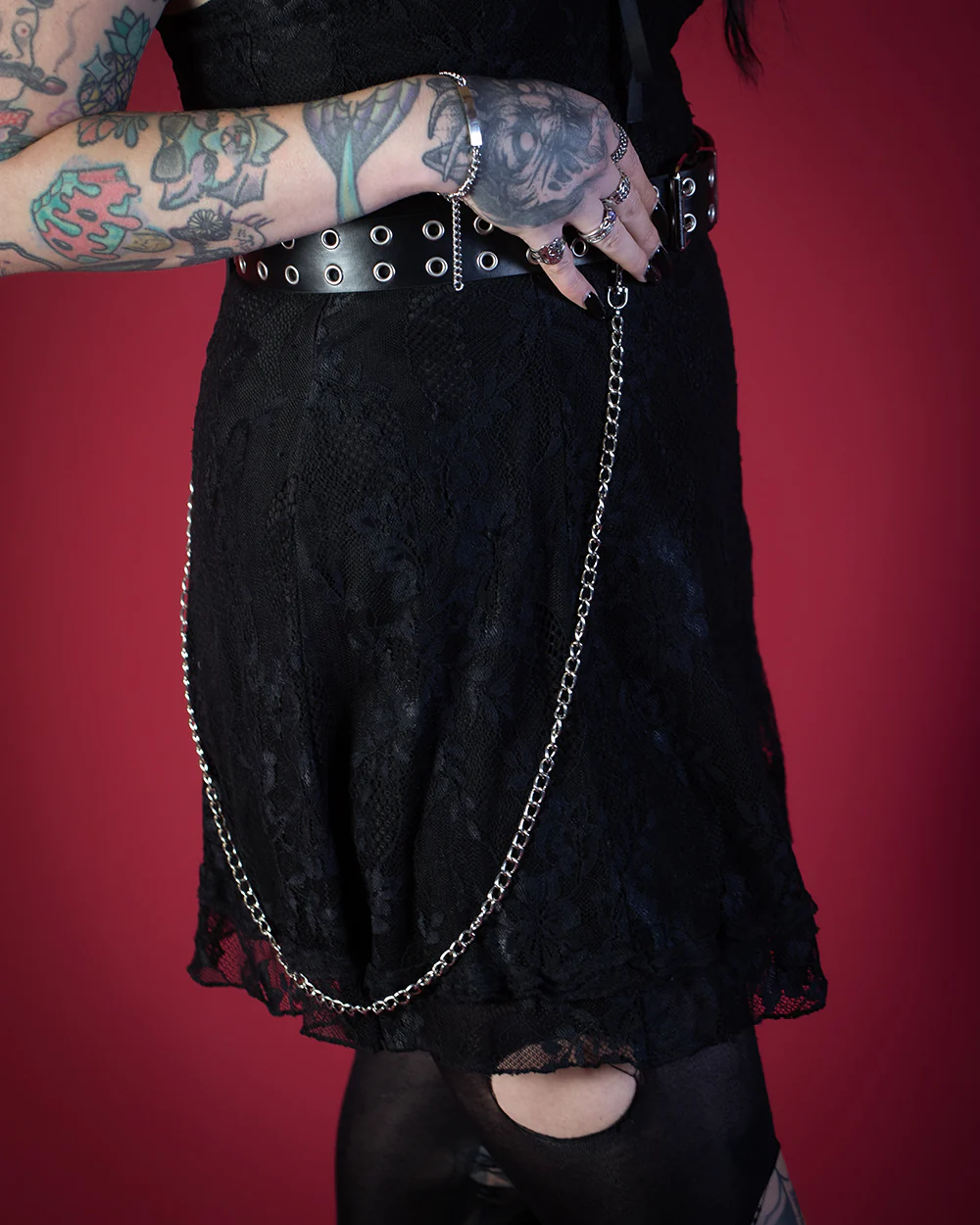OYT Silver Wallet Chain - Image 4