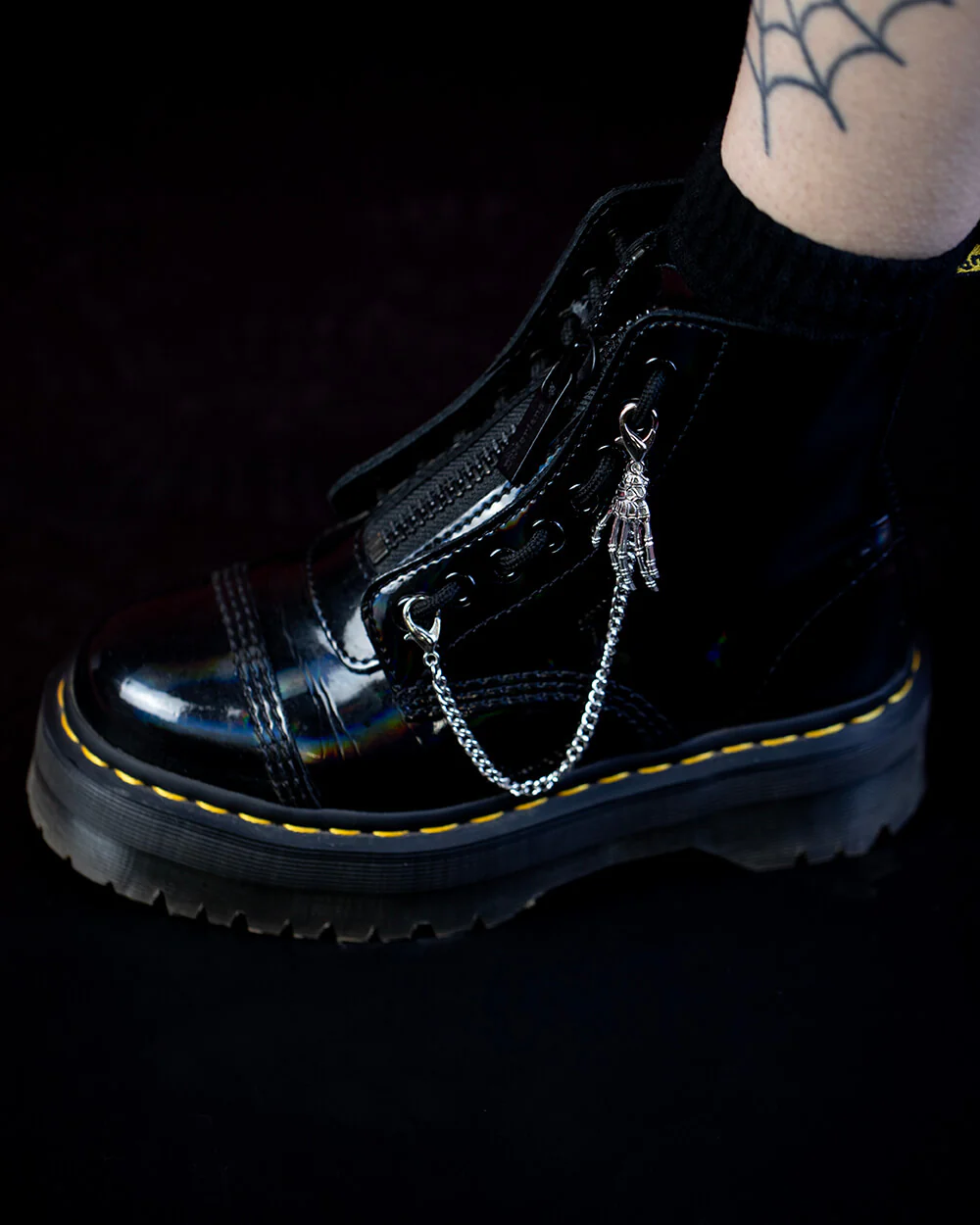 Sweet Vengeance Skeleton Hand Chain - Image 3