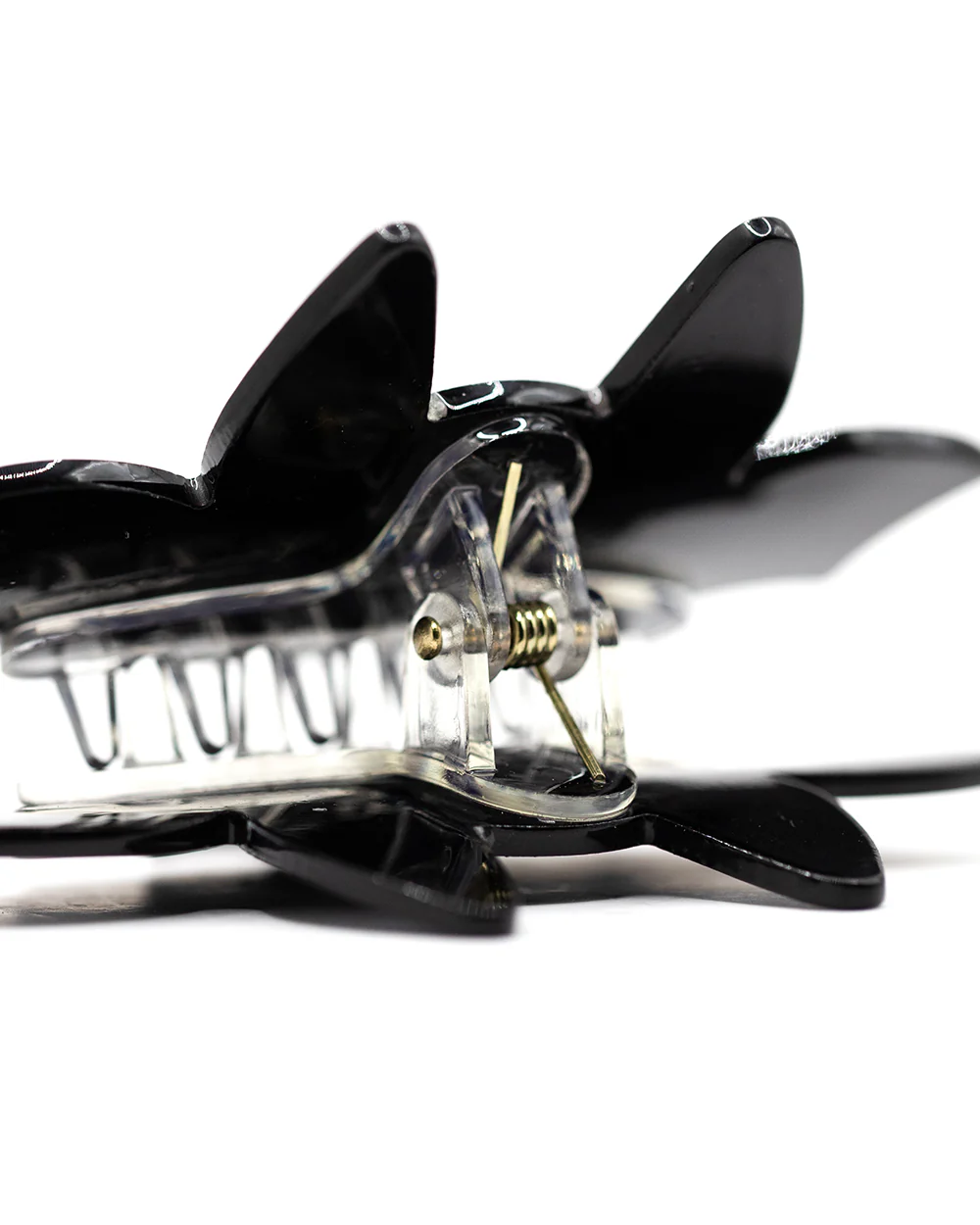 Cartoon Bat Blk/Wht Hair Clip - Image 4