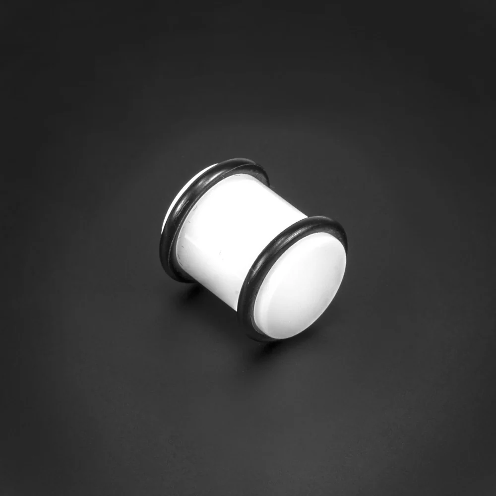 White Plug With O Rings - Image 4
