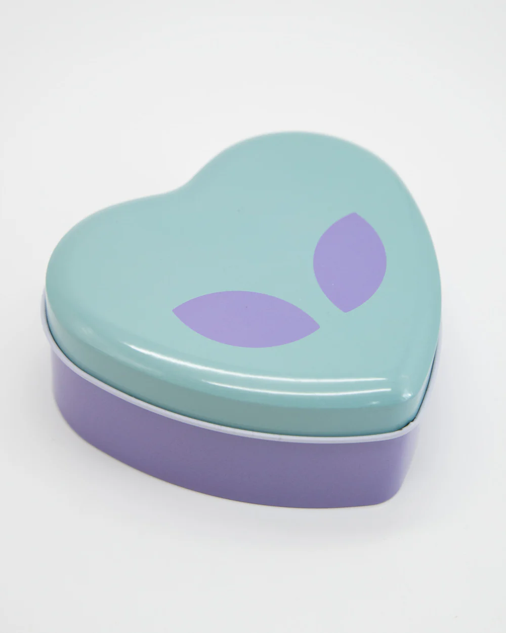 Alien Heart-Shaped Metal Tin - Image 2