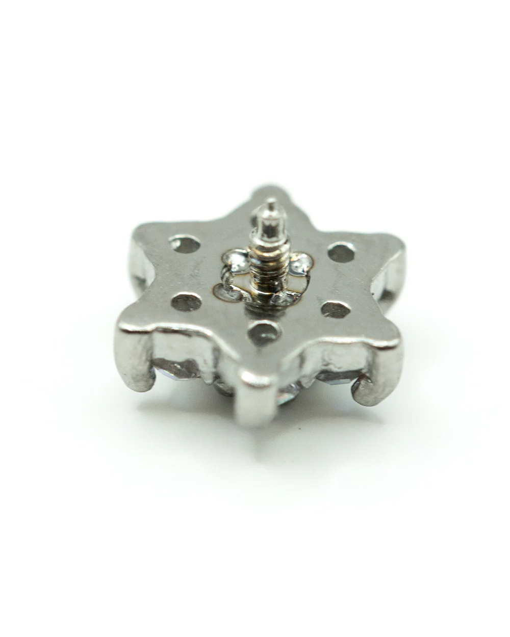 Aurora Borealis Flower Internally Threaded Attachment - Image 3