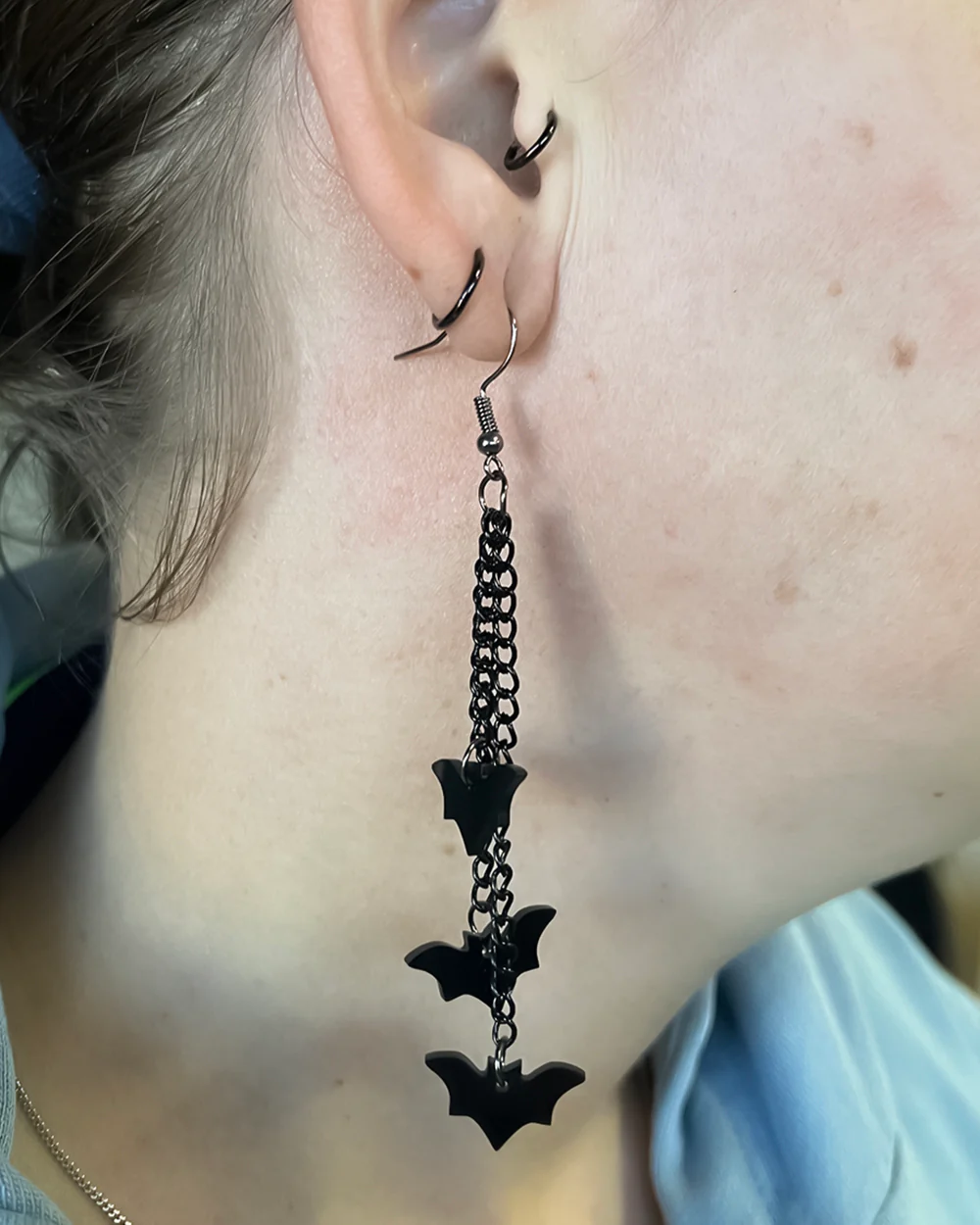 Bat Trio Earrings - Image 2