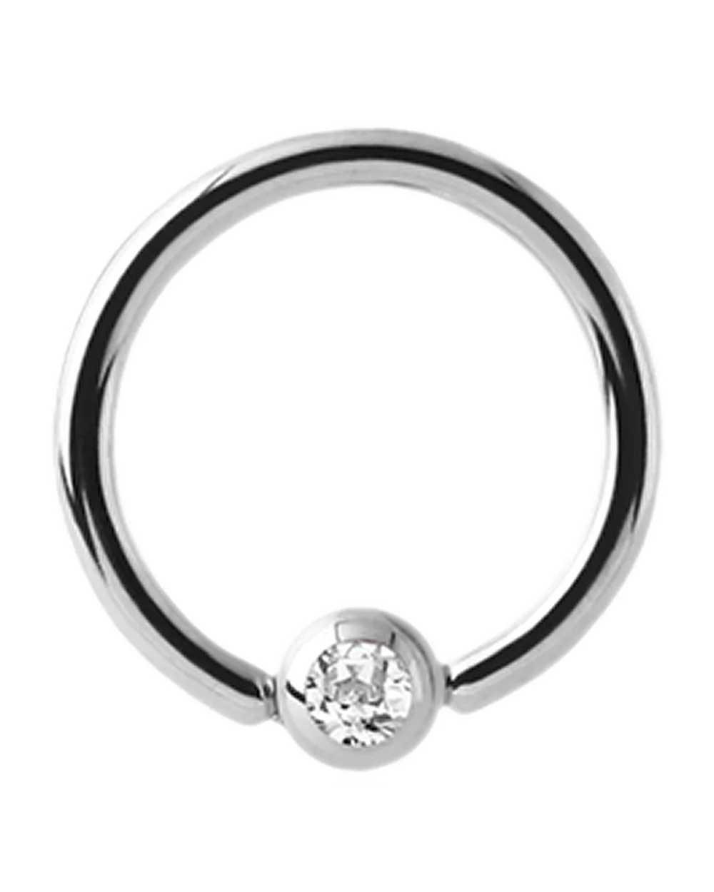 Jewelled Ball Captive Ring - 16G - Image 4