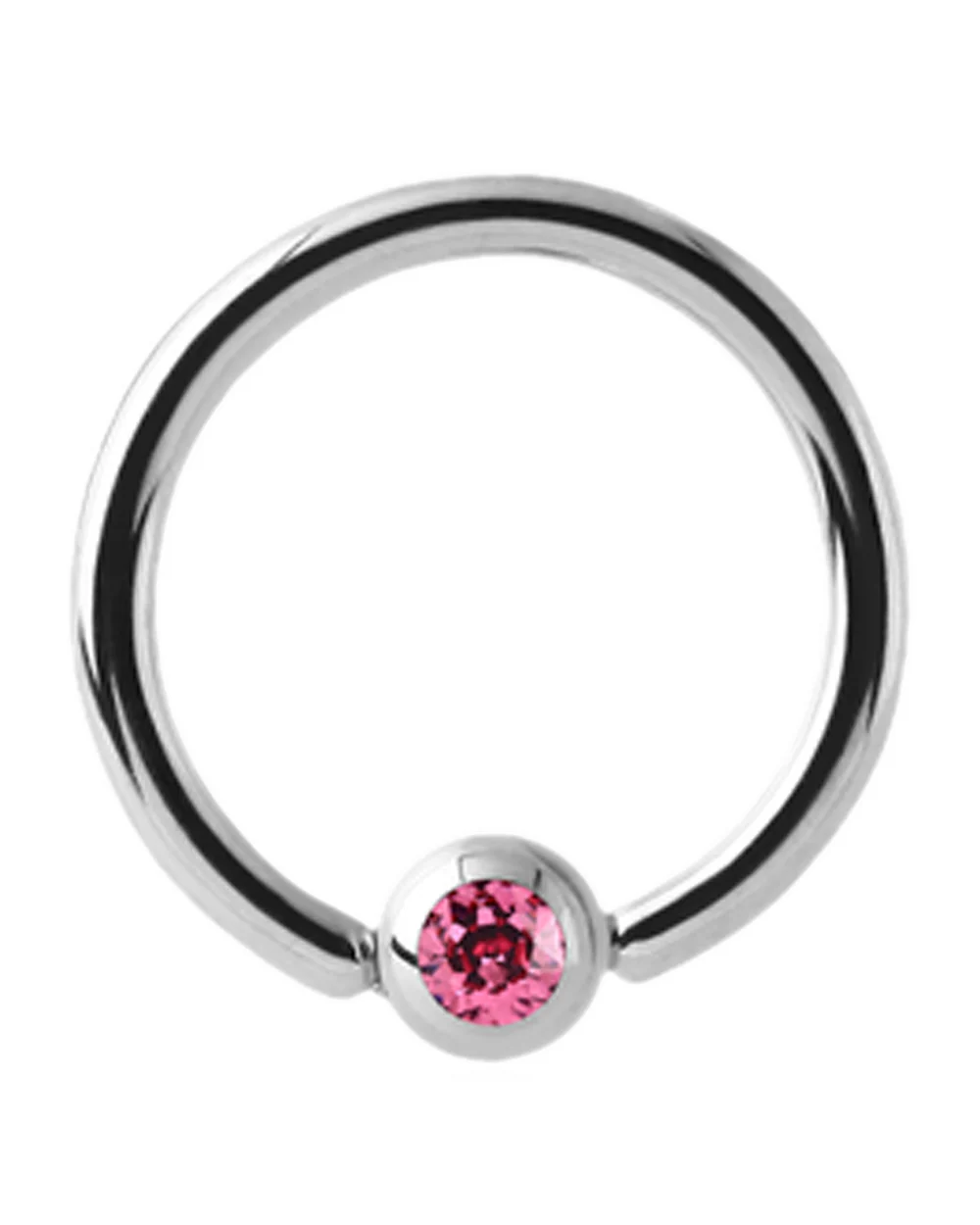 Jewelled Ball Captive Ring - 16G - Image 5