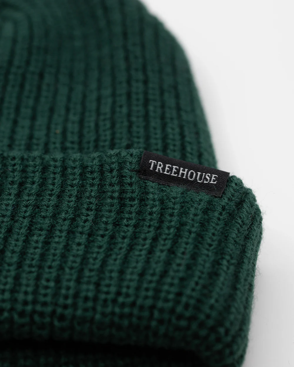 Treehouse Fisherman Deep Fit Beanie - Forest Green - Image 2