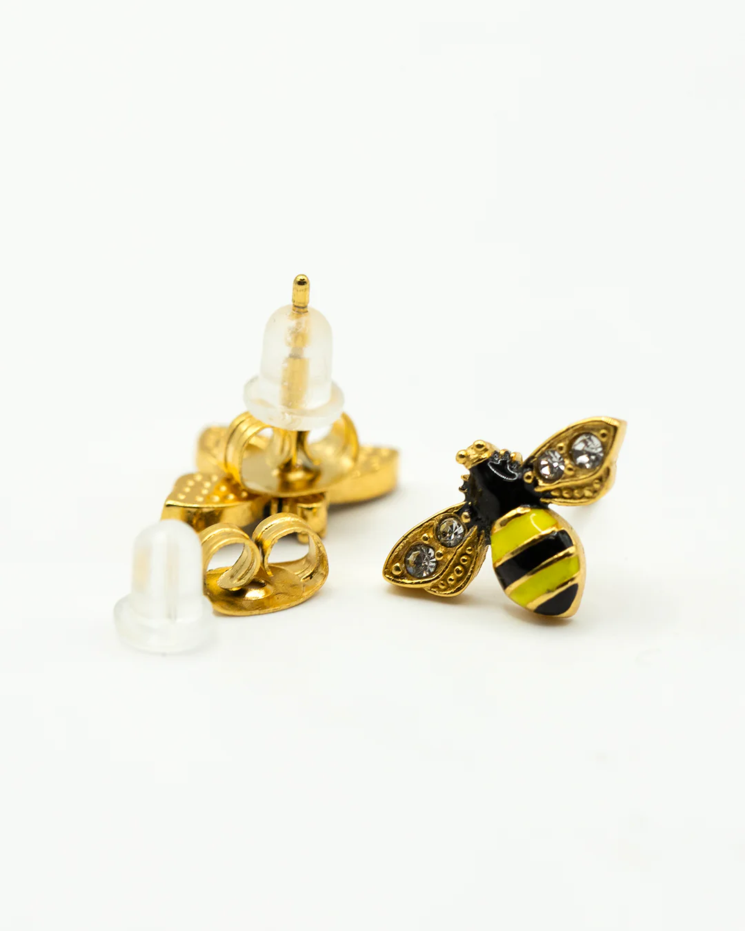 Bee Gold Earrings - Image 2