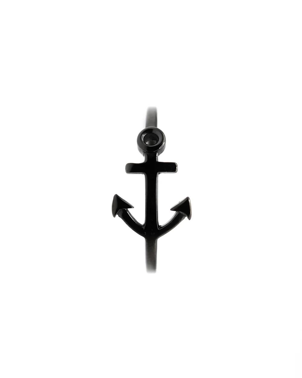 Black Anchor Ring Jewellery - Image 3