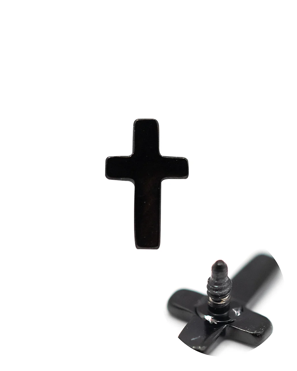 Black Cross Internal Thread Attachment