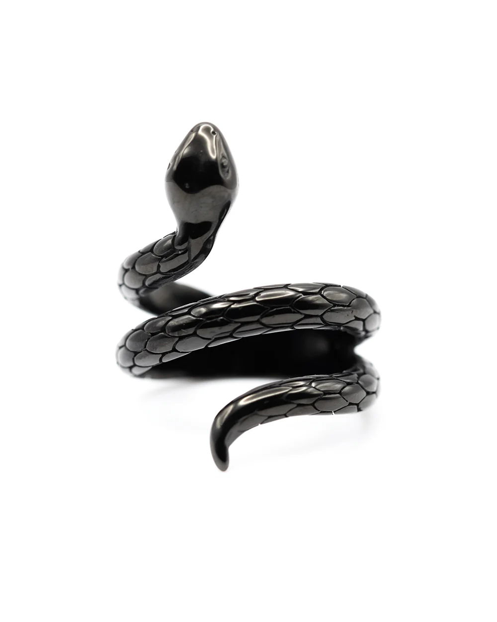 Black Snake Ring Jewellery - Image 3