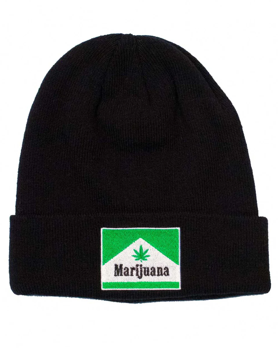 Black Weed Beanie - Image 2