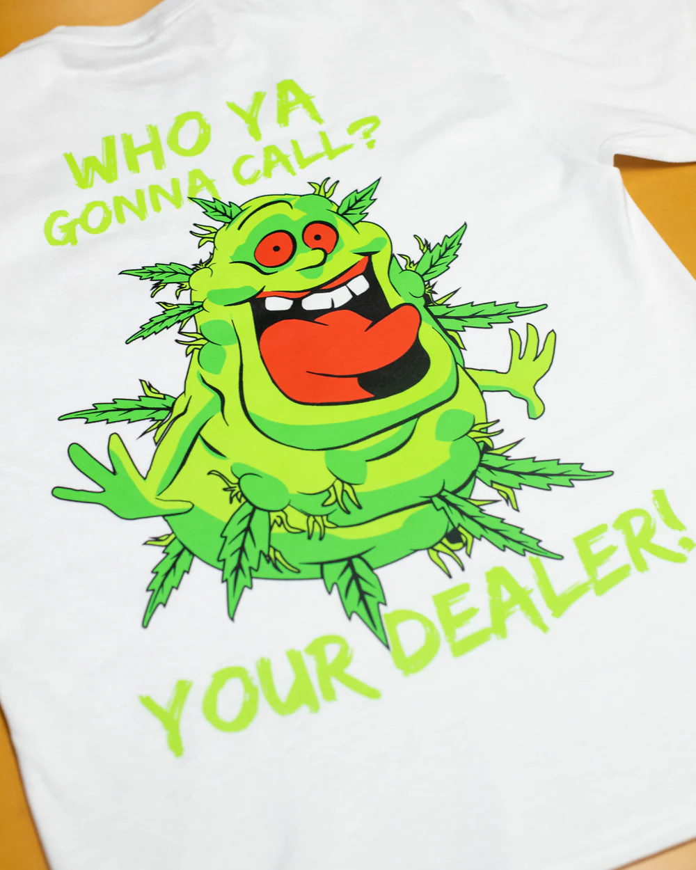 Bongbusters White T-Shirt - Image 2