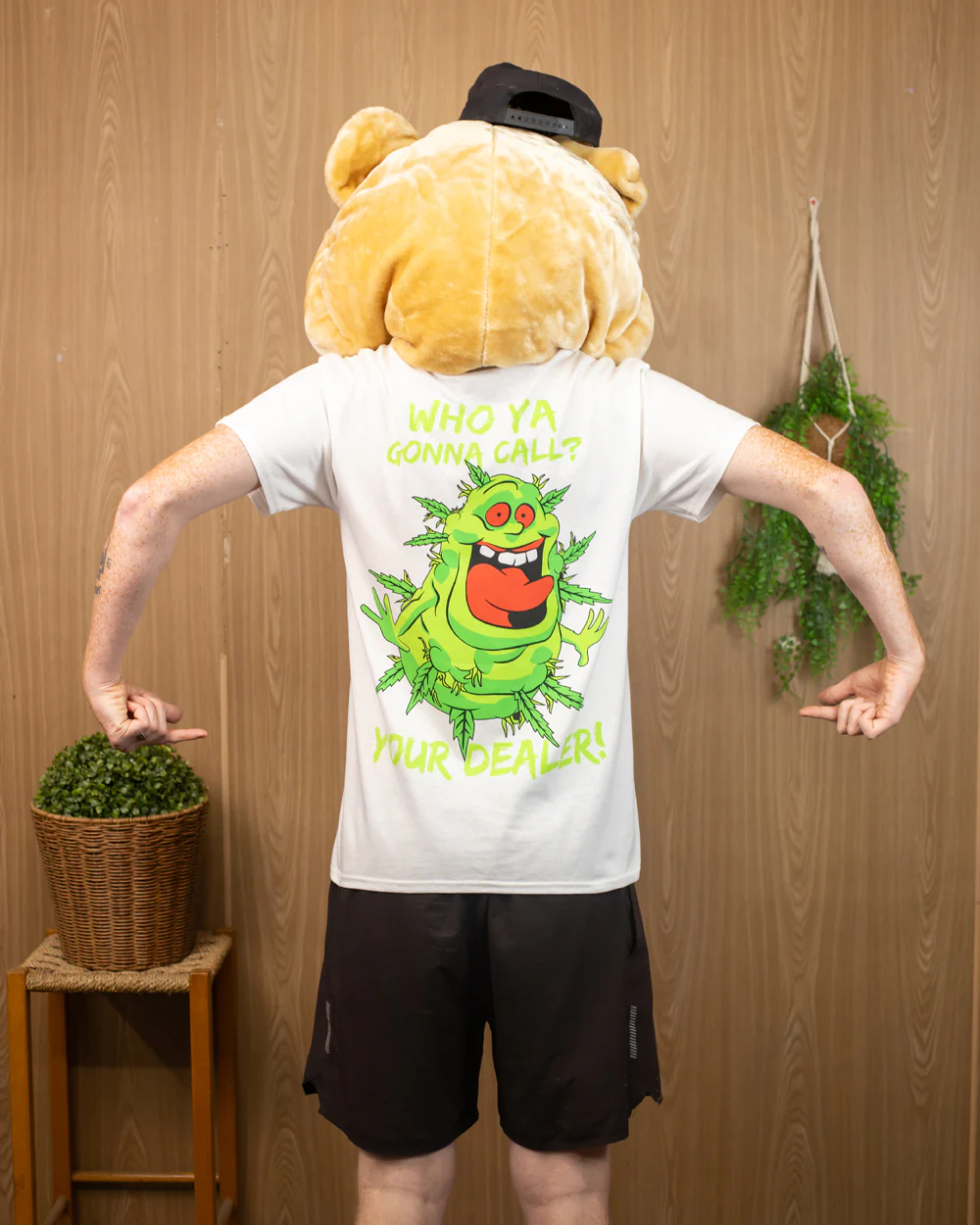 Bongbusters White T-Shirt - Image 3