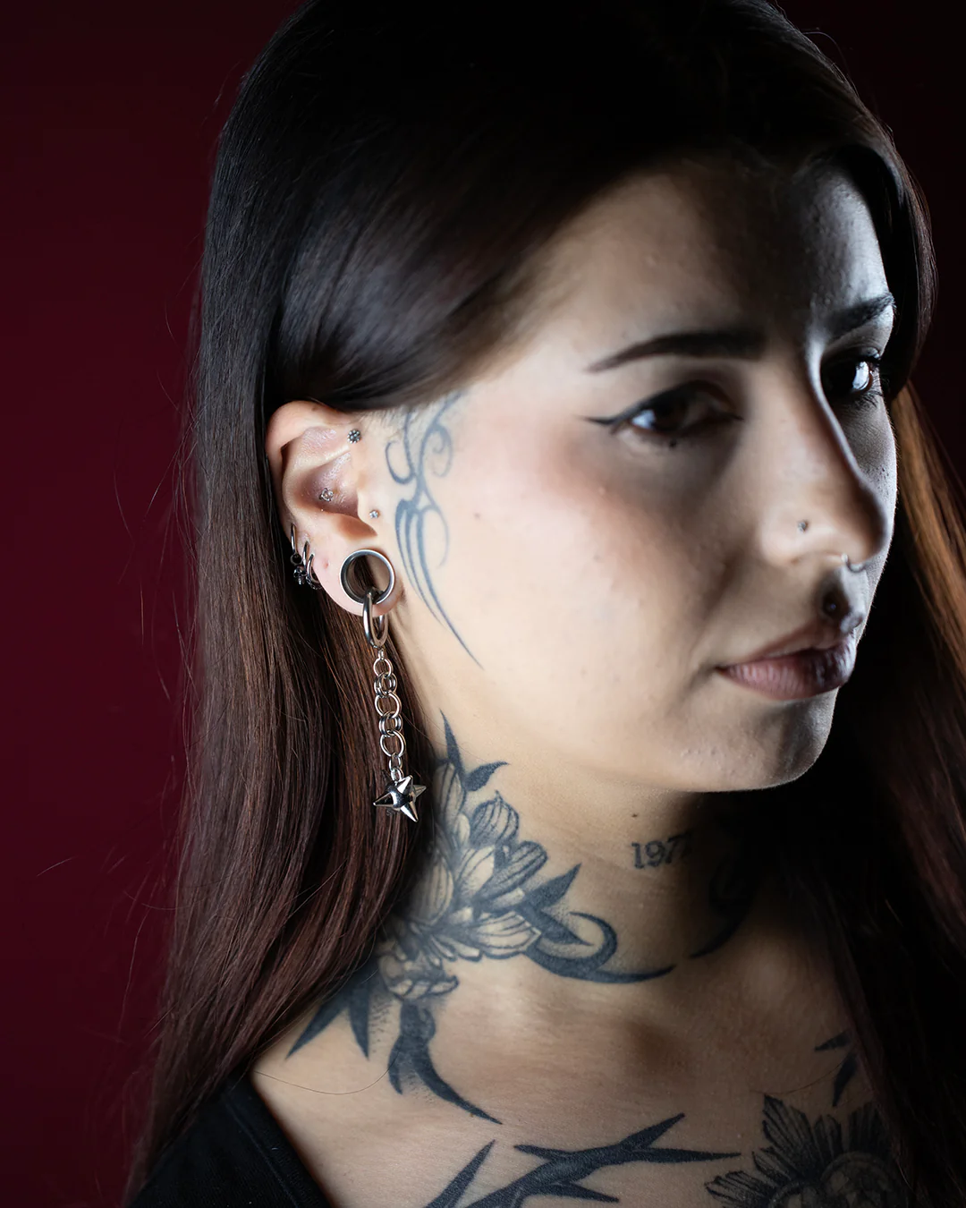 Chain Flail Earrings - Image 3