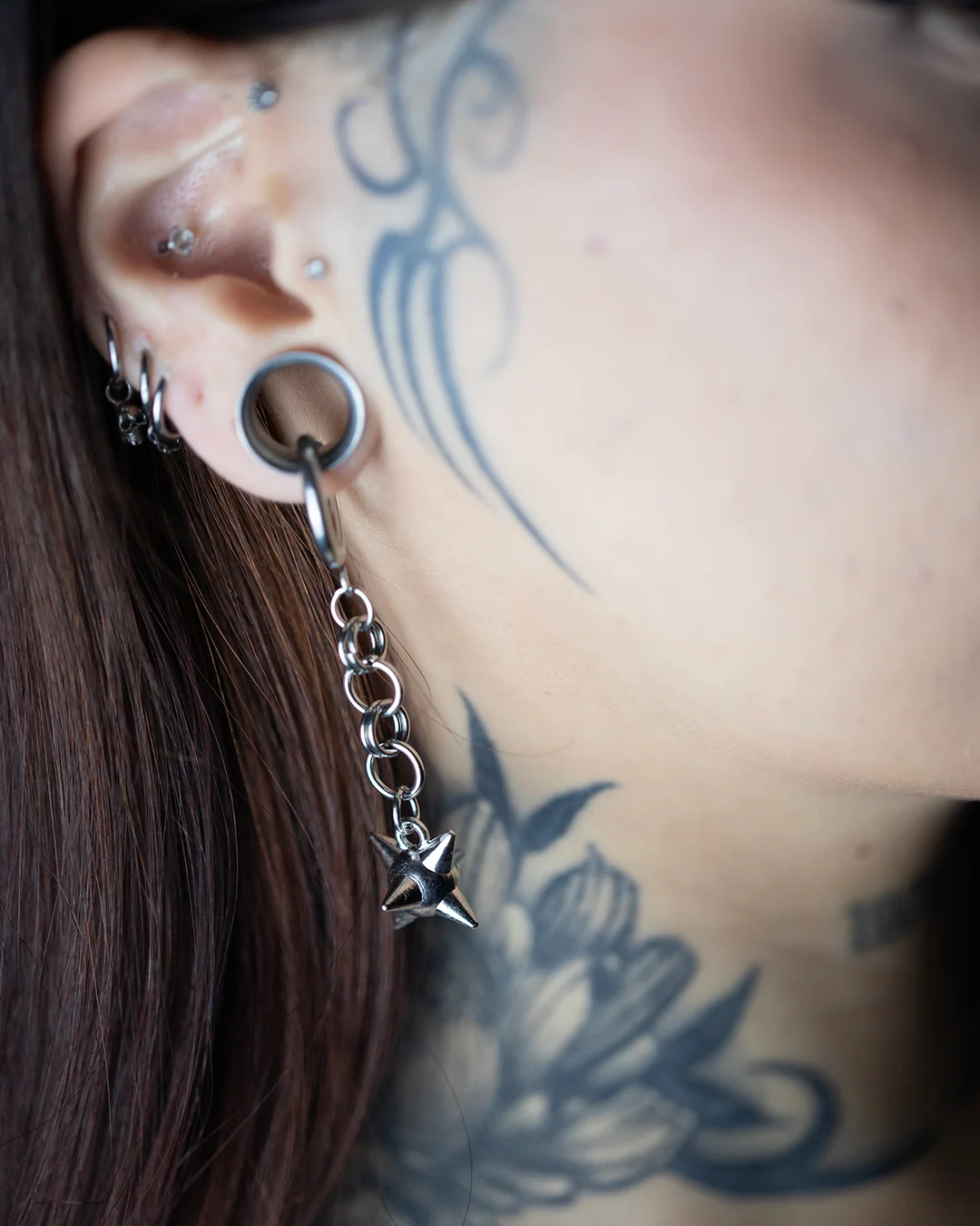Chain Flail Earrings - Image 4