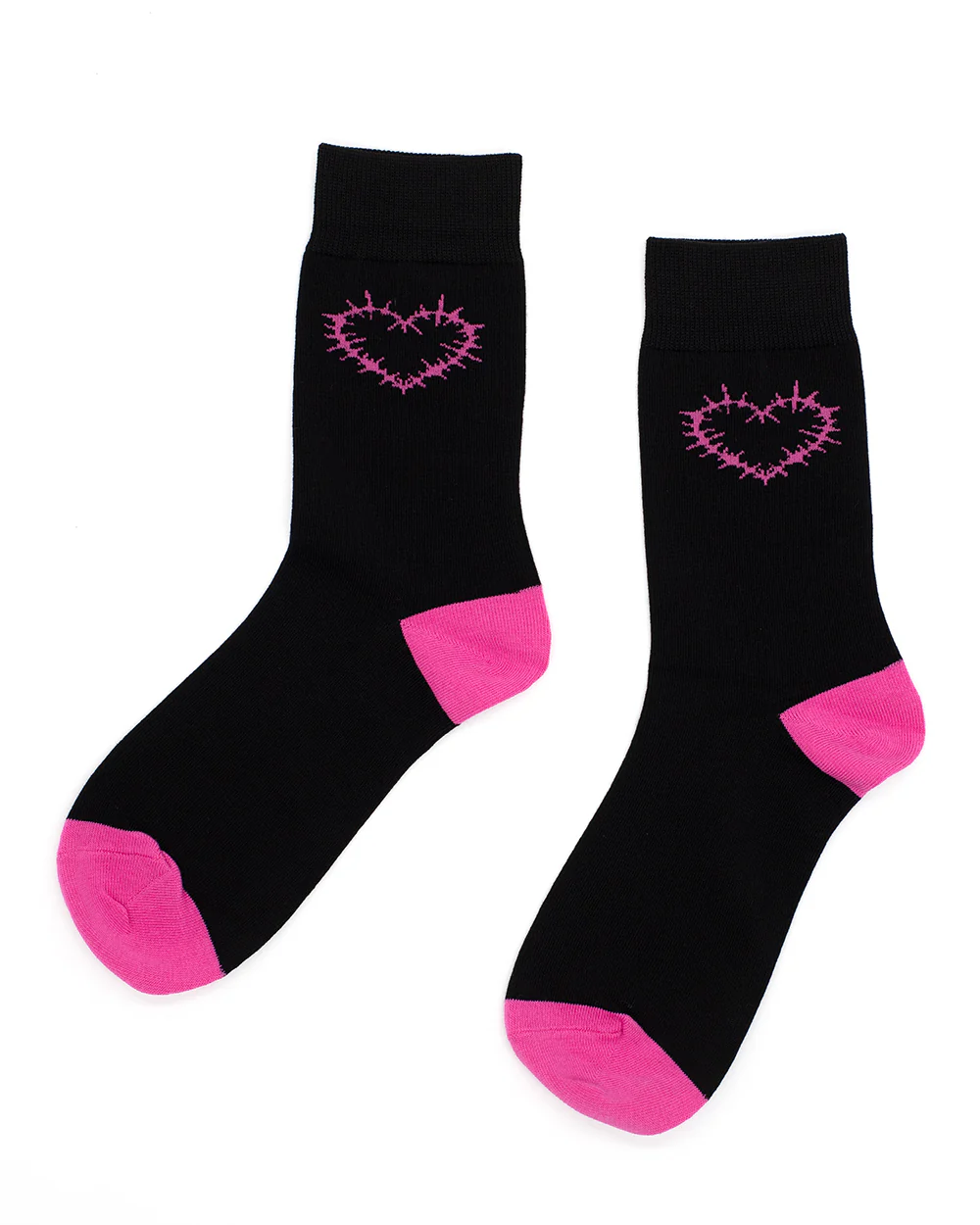 Crew Socks | SV Barbed Wire Heart - Image 2
