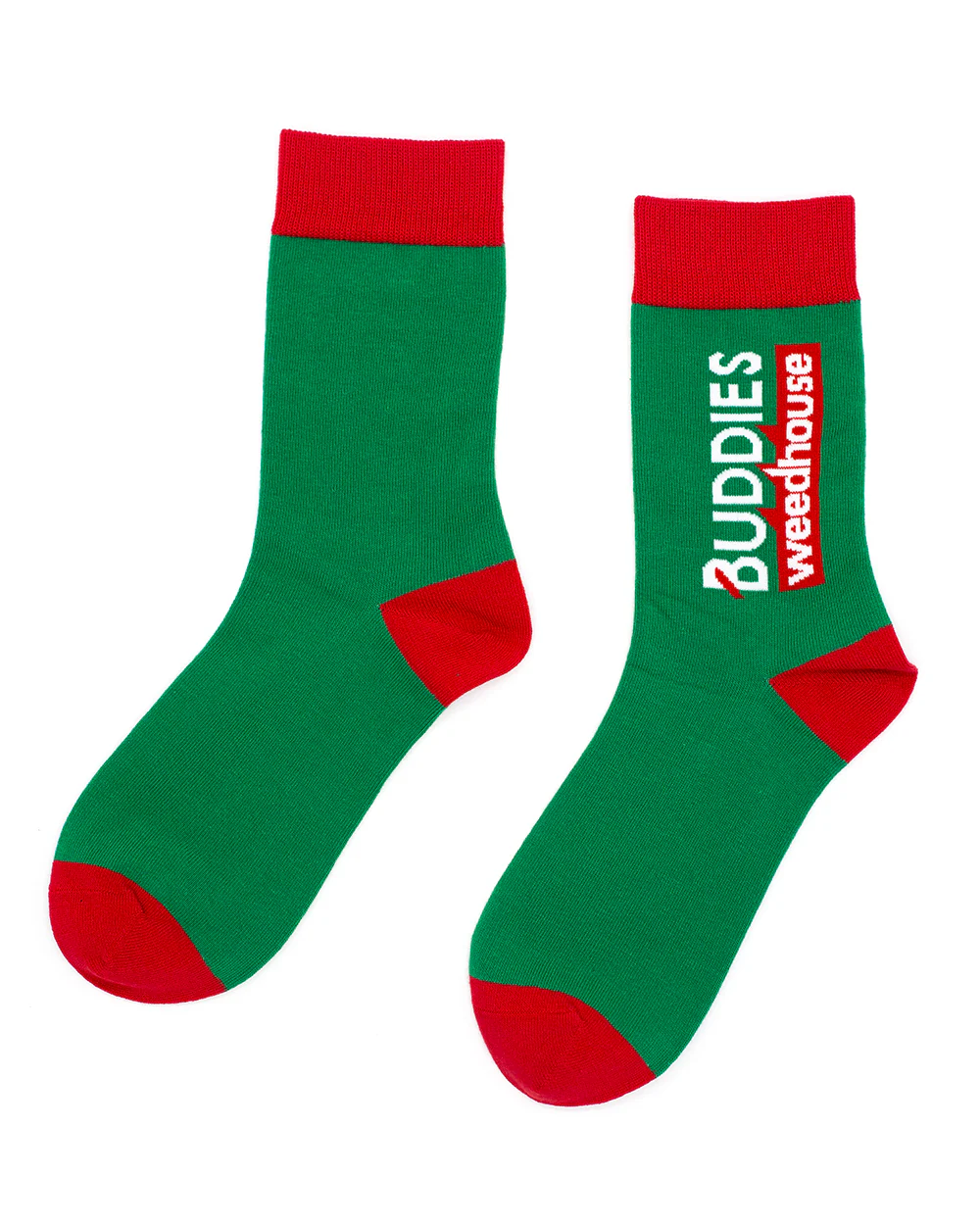 Crew Socks - Buddies Weedhouse Highlines Green - Image 2