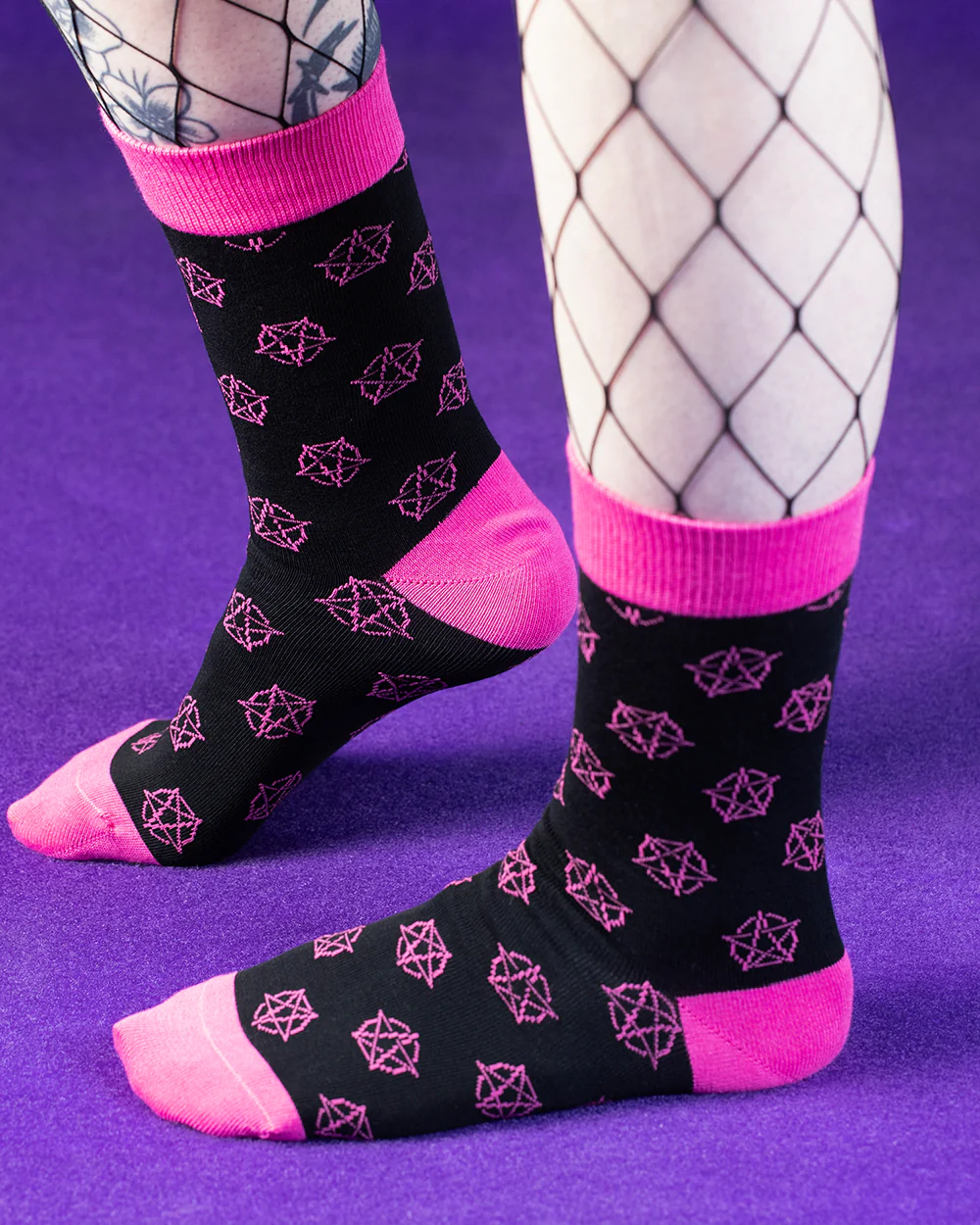 Crew Socks | SV Pentagram Pattern