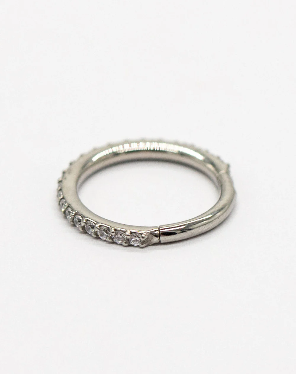 Crystal Halo Hinged Ring - Image 2