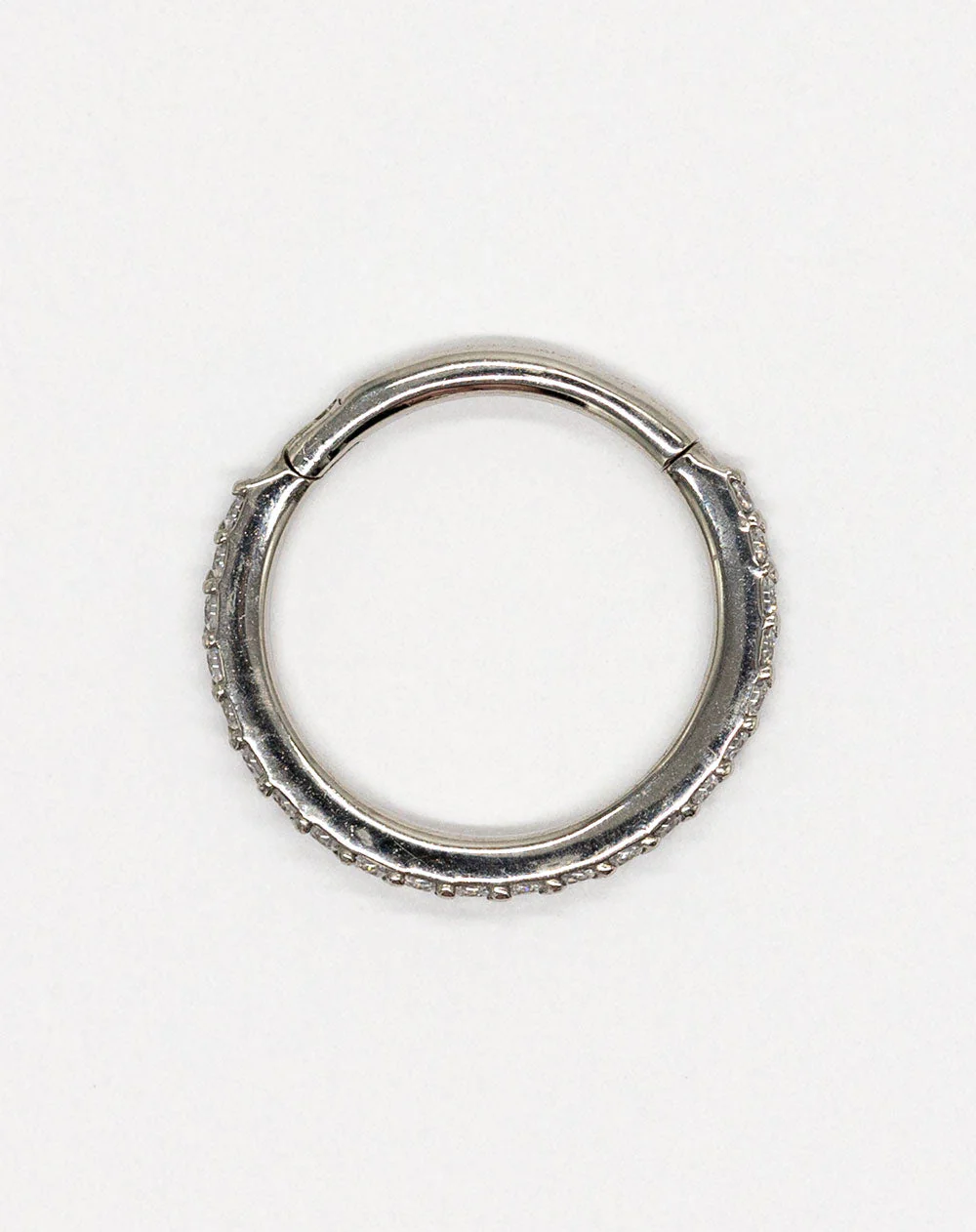 Crystal Halo Hinged Ring - Image 3