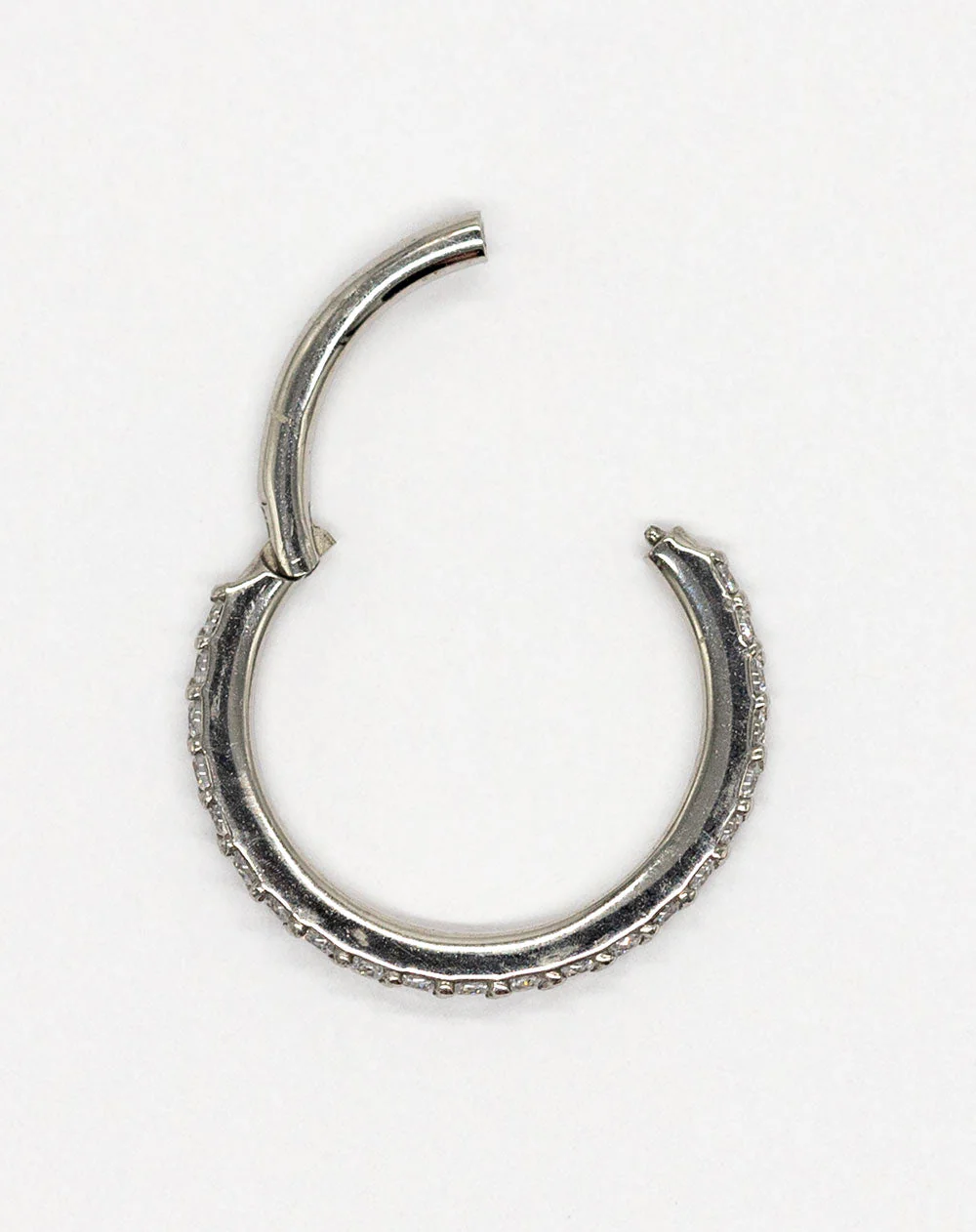 Crystal Halo Hinged Ring - Image 4