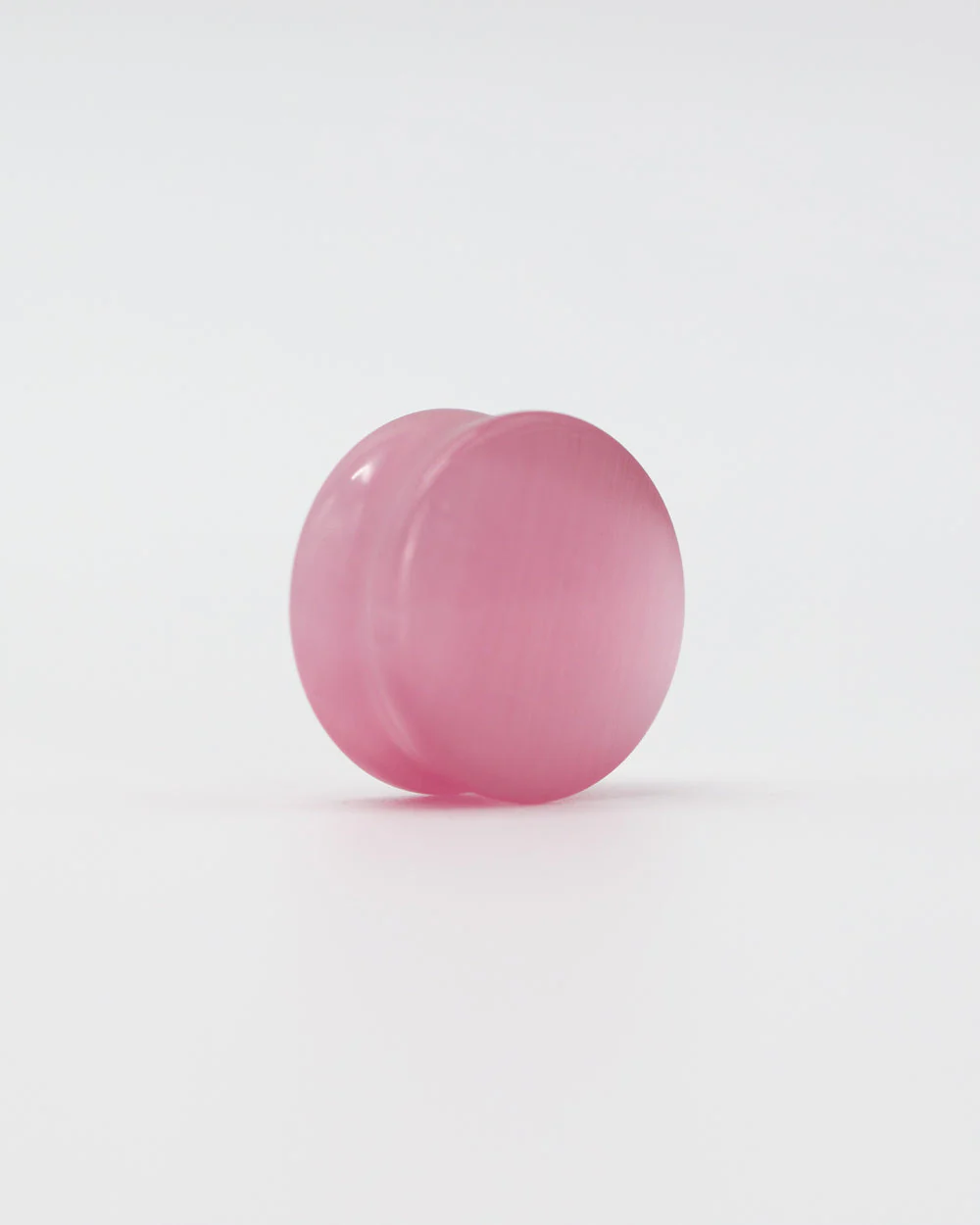 Double Flare Plug - Pink Cats Eye - Image 2