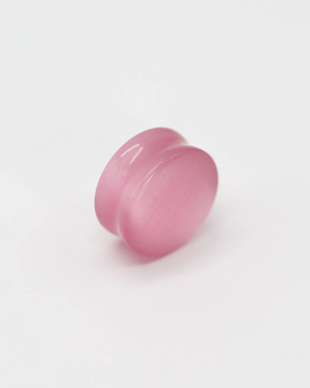 Double Flare Plug - Pink Cats Eye - Image 3