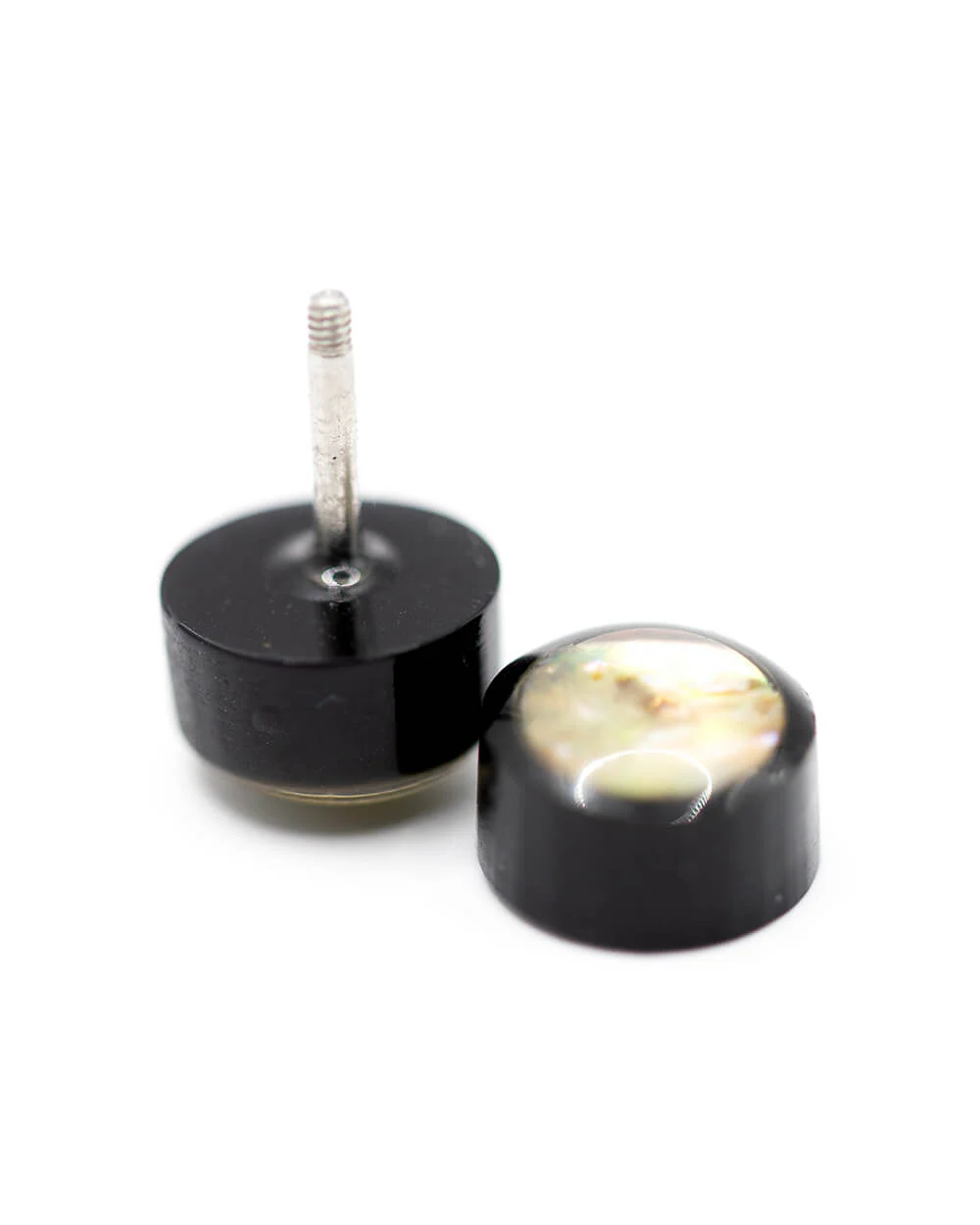 Double Sided Inlaid Abalone Fake Plugs - Image 3