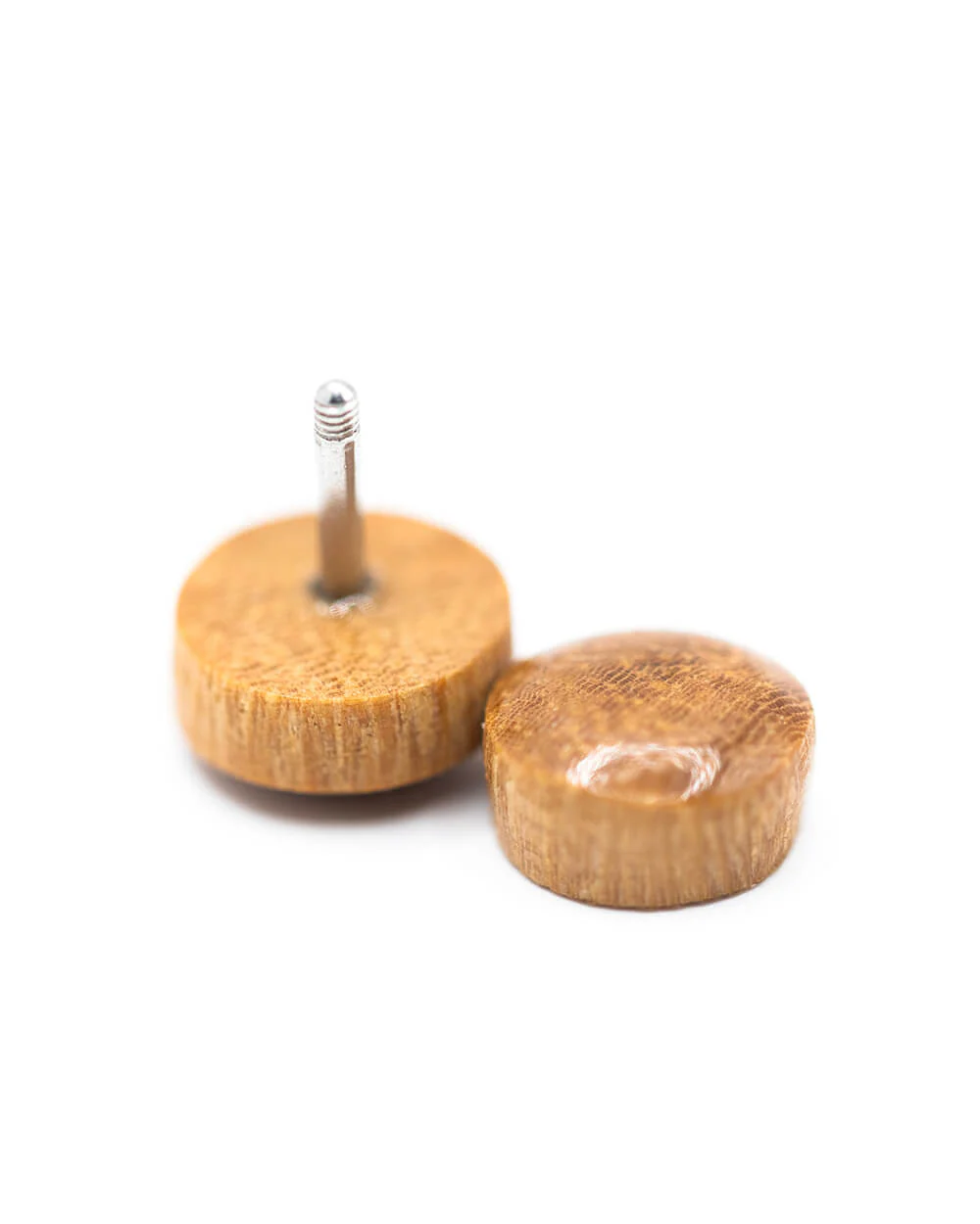 Mango Wood Wooden Fake Plugs - Image 3