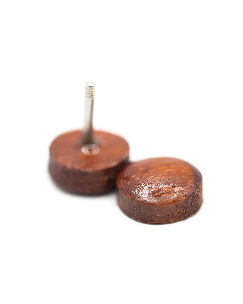 Rose Wood Wooden Fake Plugs - Image 3