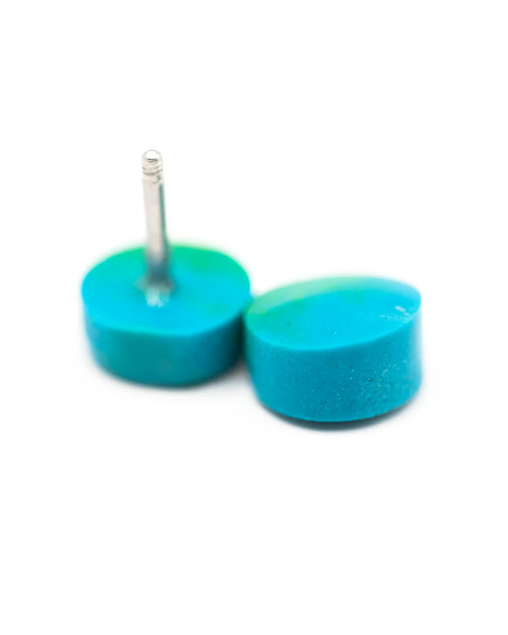 Teal Stone Fake Plugs - Image 3