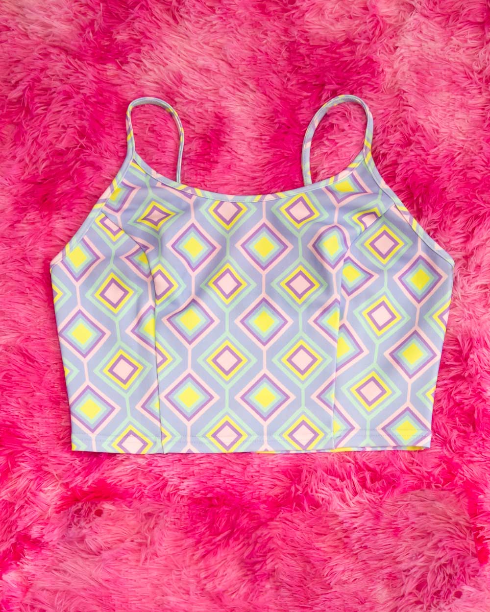 Good Vibes Crop Singlet - Image 2