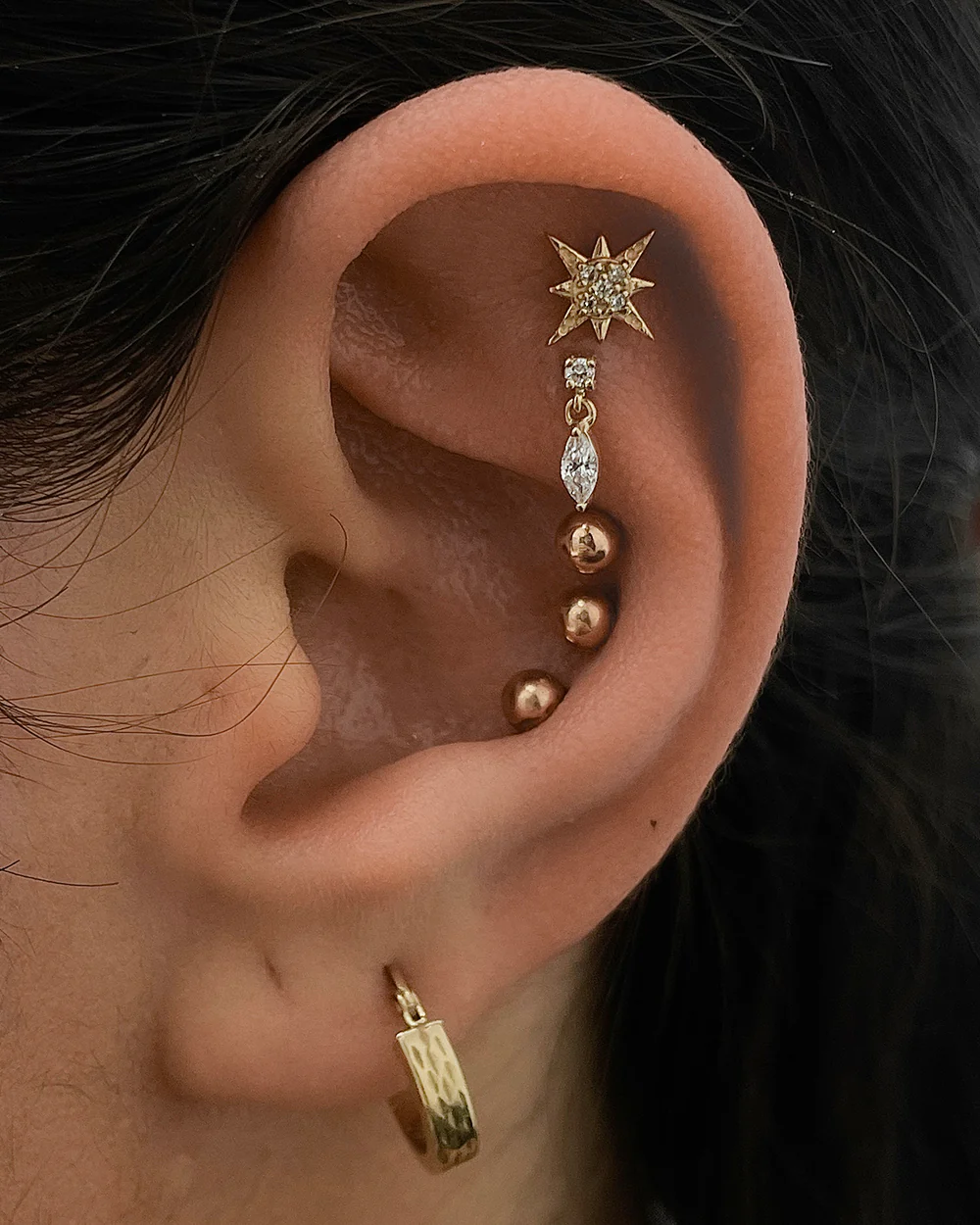 Crystal Star Internally Threaded Attachment - Image 2