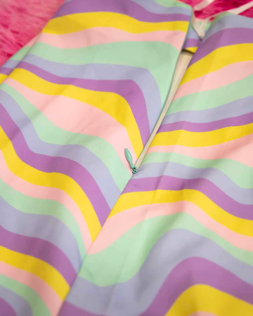 Groovy Warp Mini Skirt - Image 3