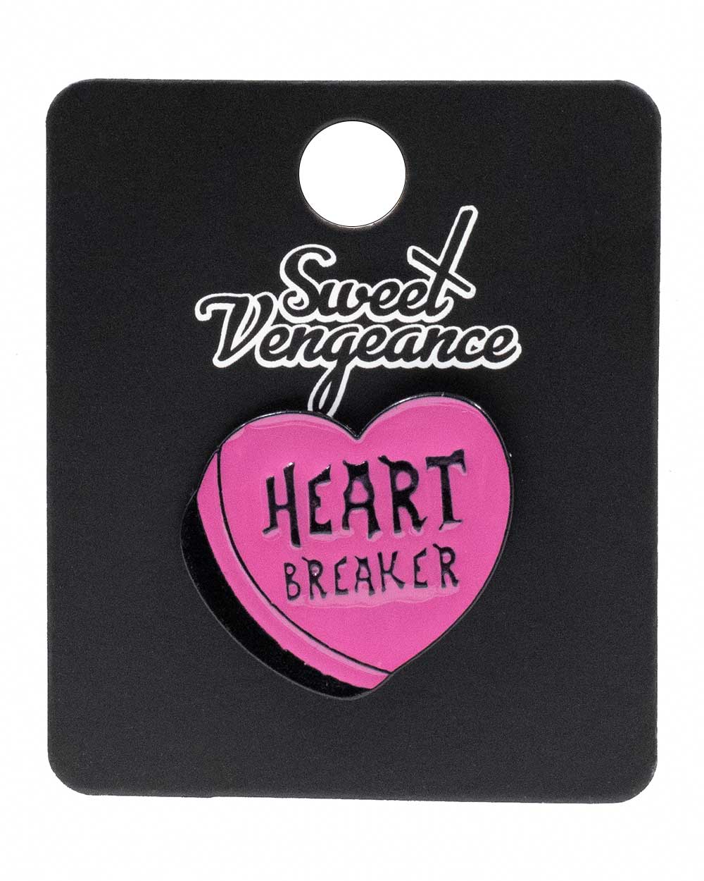 Heart Breaker Enamel Pin - Image 3