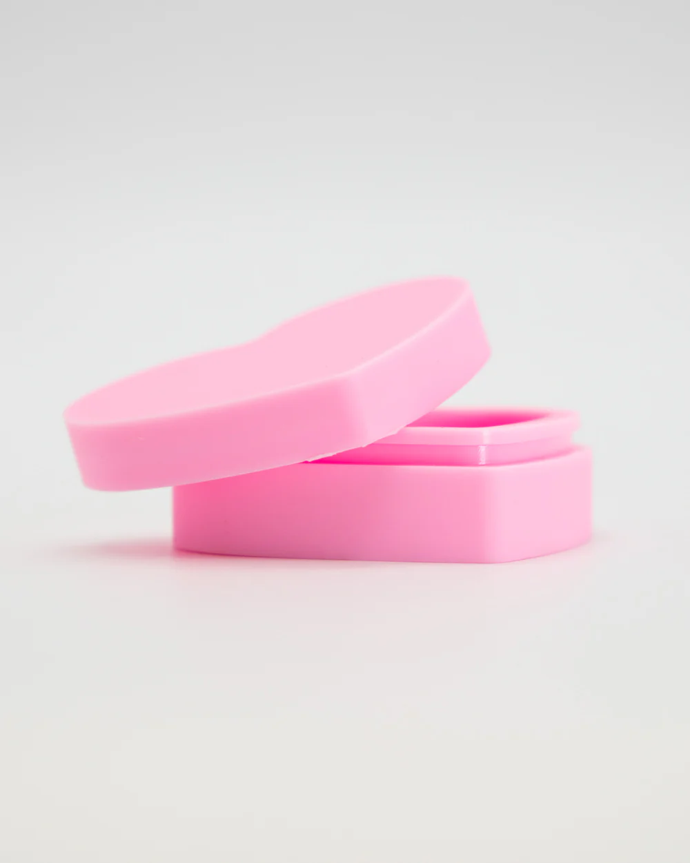 Heart Shaped Silicone Trinket Box - Pink - Image 5