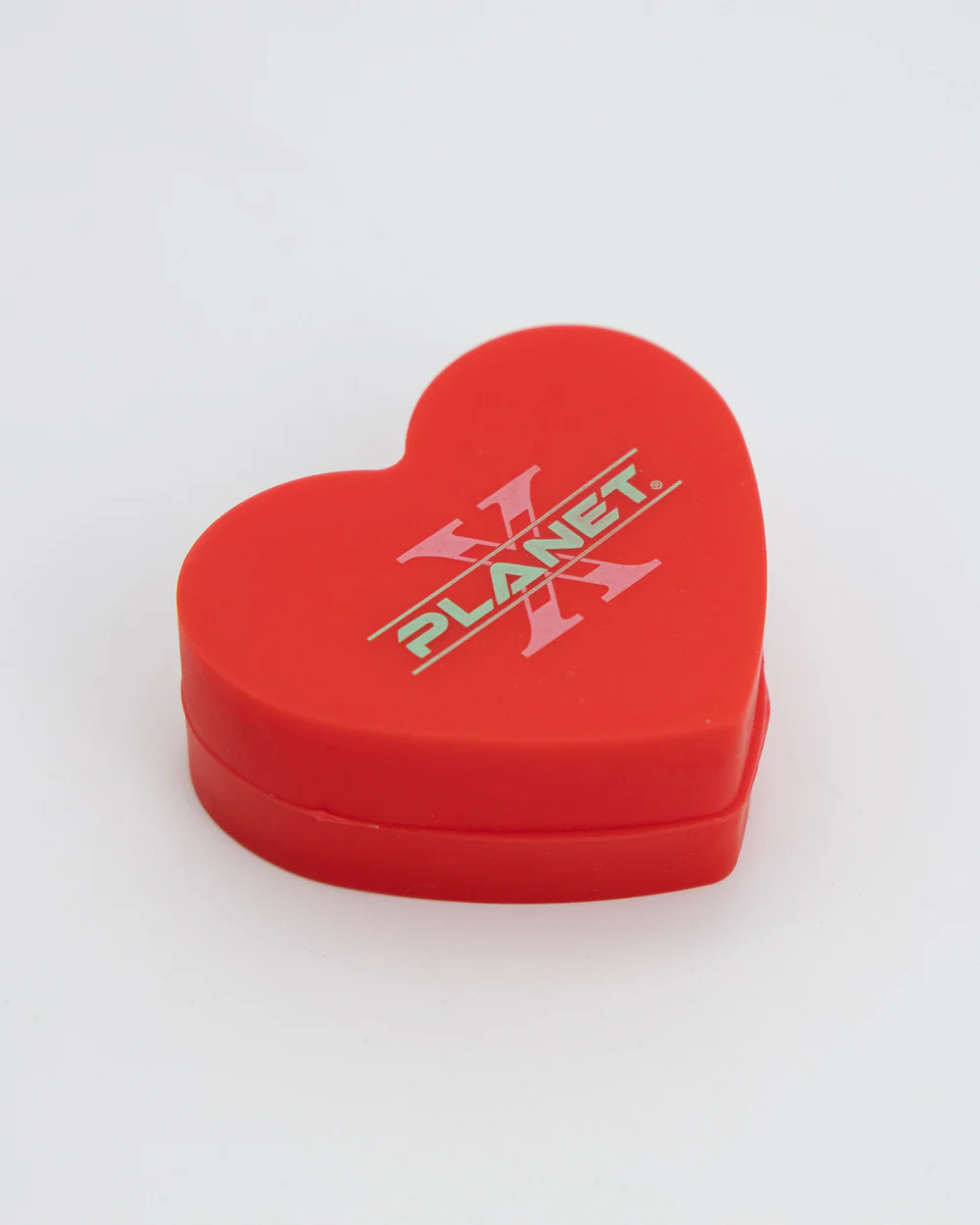 Heart Shaped Silicone Trinket Box - Red - Image 3