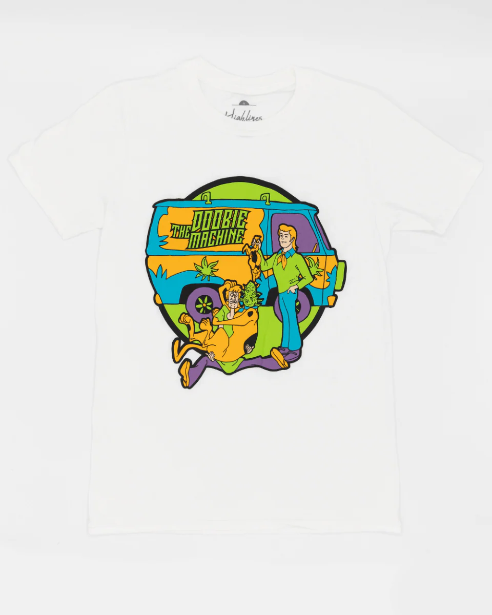 Doobie Machine White T-Shirt