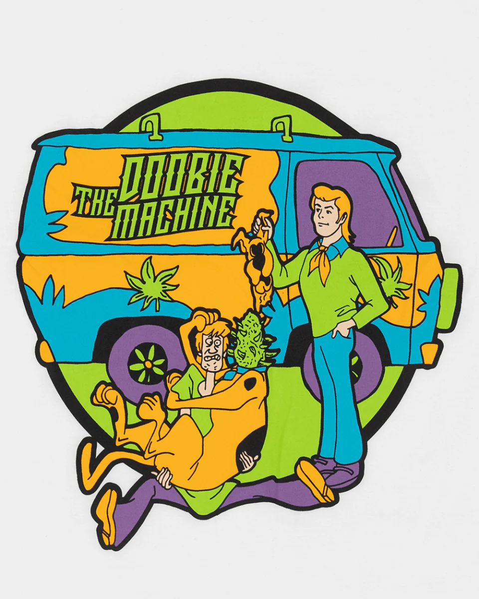 Doobie Machine White T-Shirt - Image 2