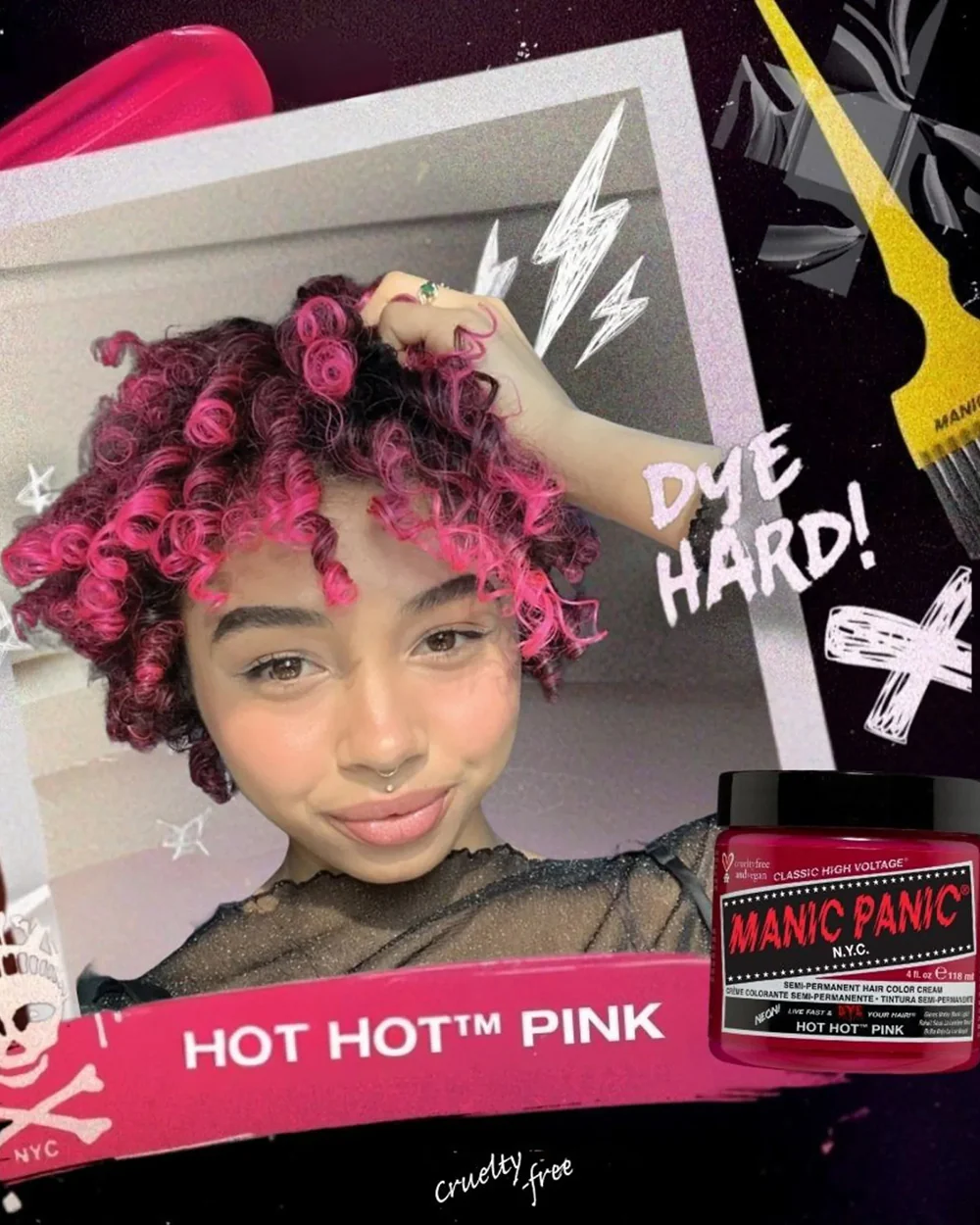 Hot Hot Pink Cream - Image 4