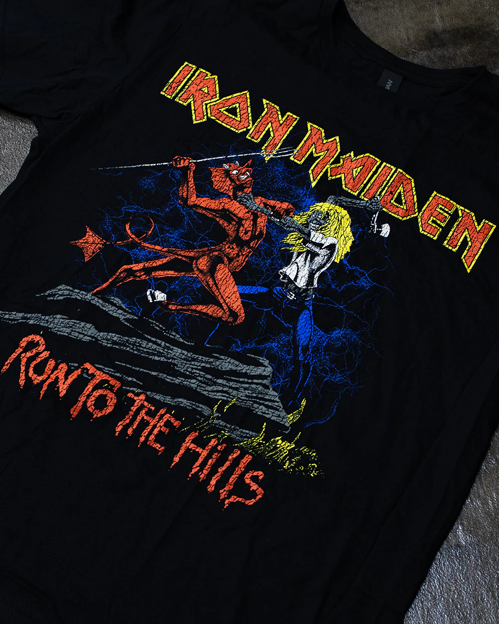 Iron Maiden Run to the Hills T-Shirt (Licensed Merch) - Image 2