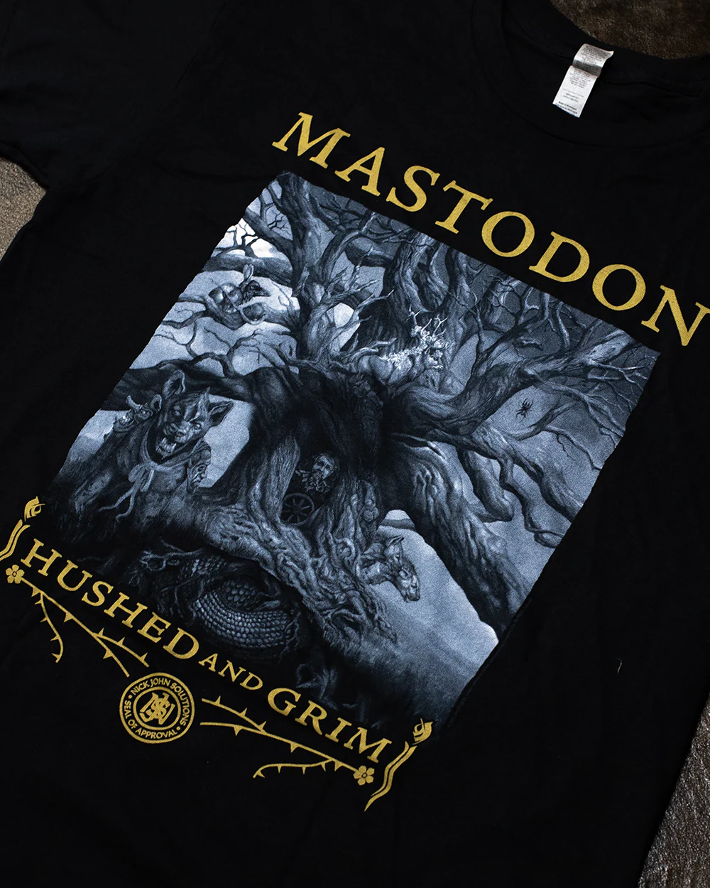 Mastodon Hushed and Grim T-Shirt (Licensed Merch) - Image 2
