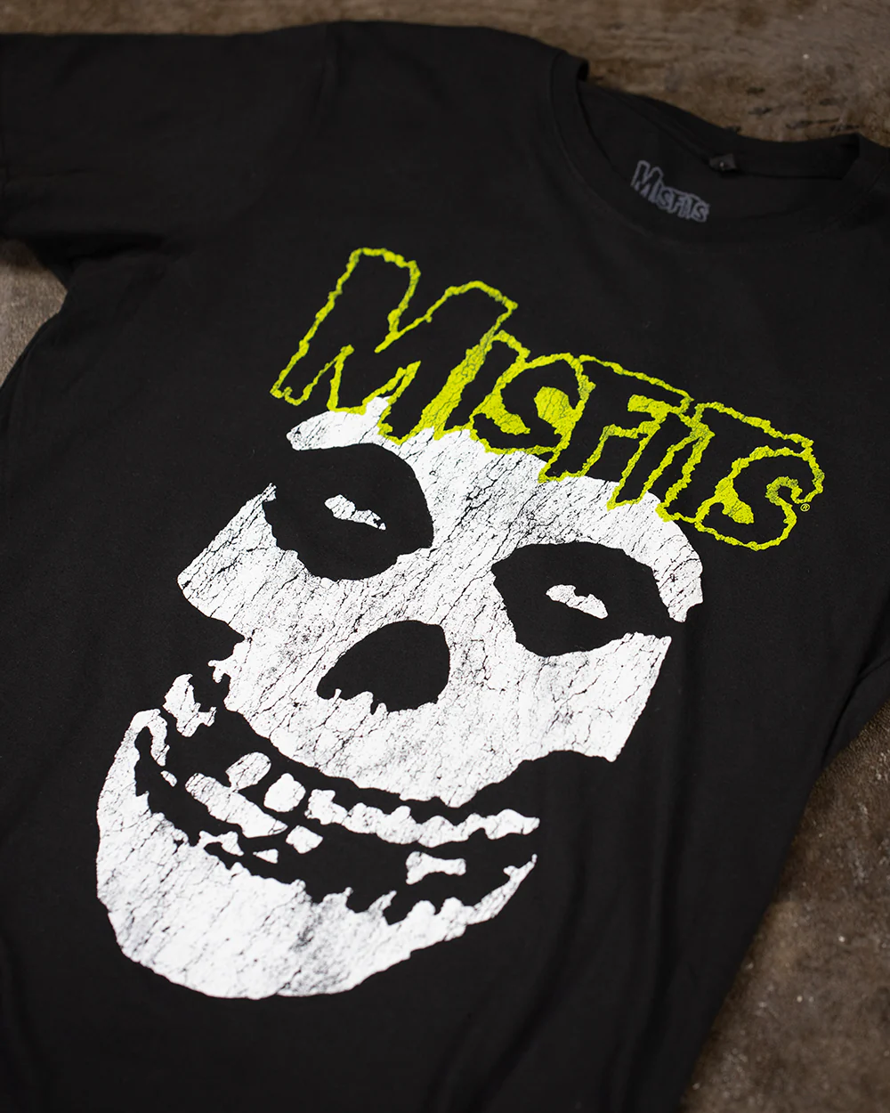 Misfits Classic Vintage Black T-Shirt (Licensed Merchandise) - Image 2