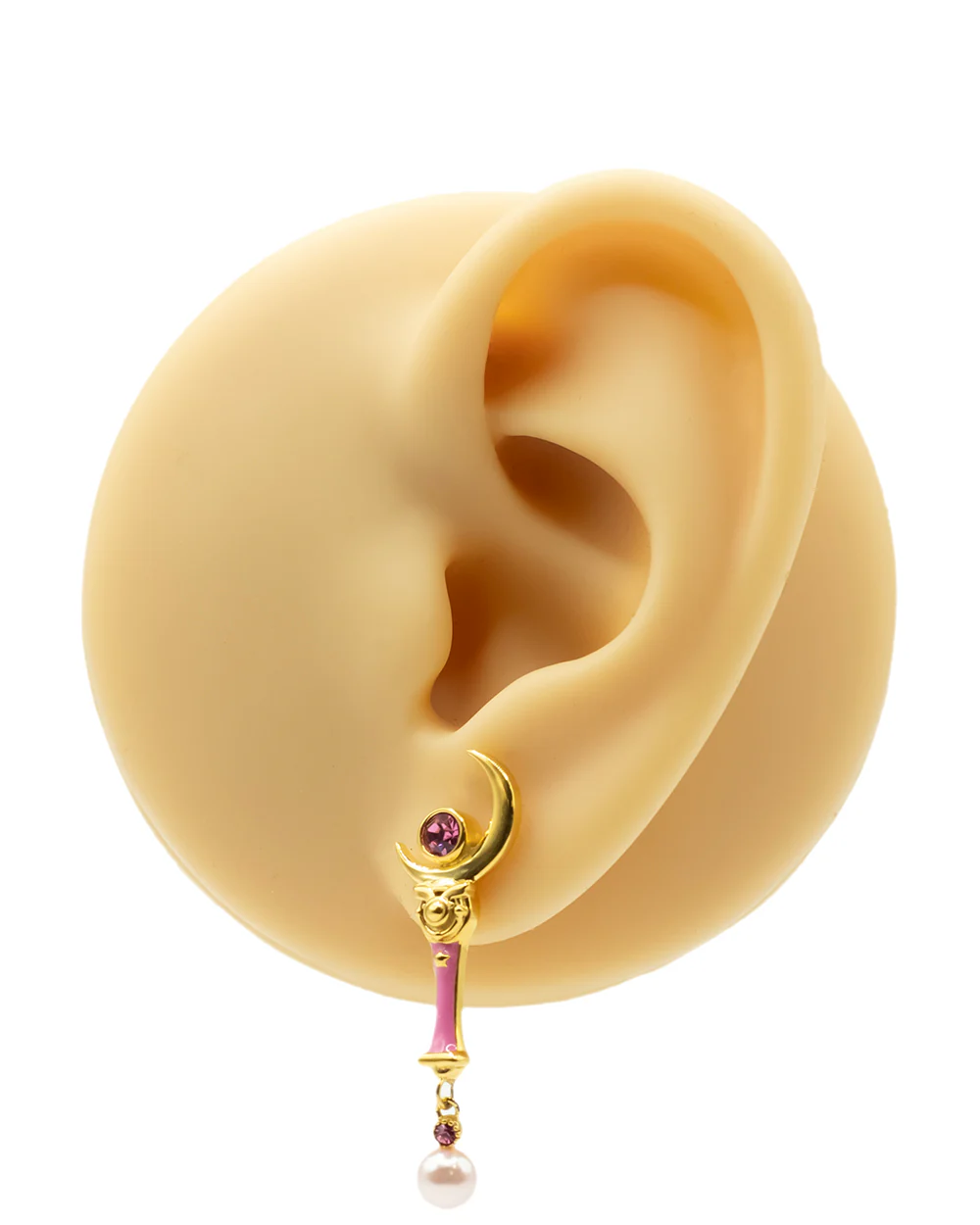 Moon Wand with Pearl Earrings - Image 2