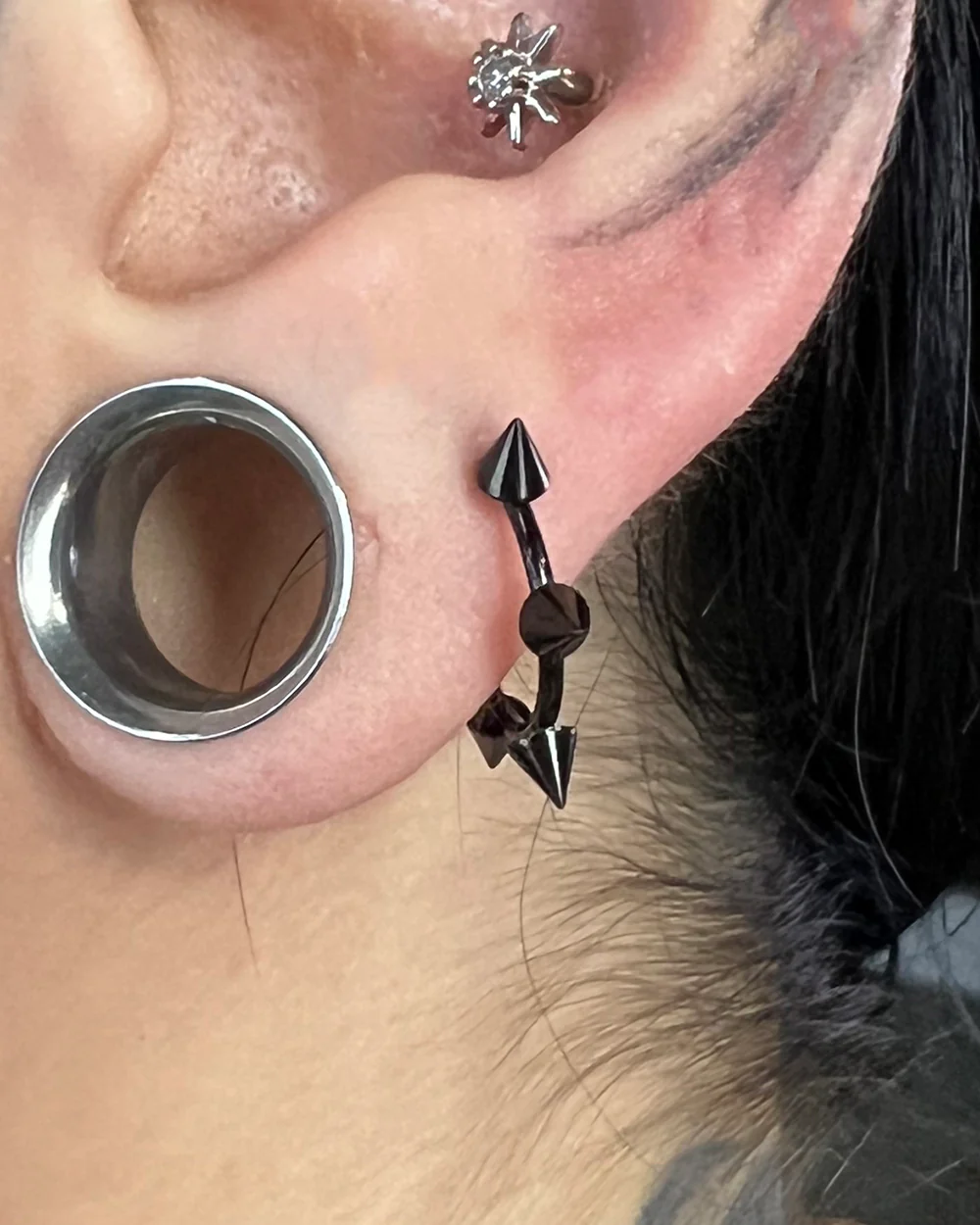 Multi Spike Earring Studs - Image 4