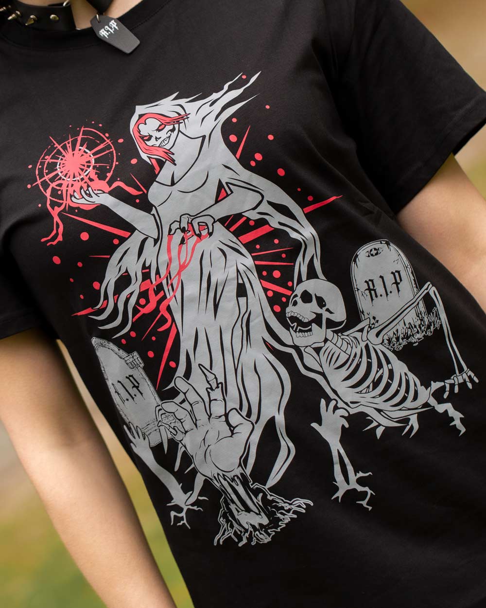 Necromancy Queen Oversized Tee - Image 3